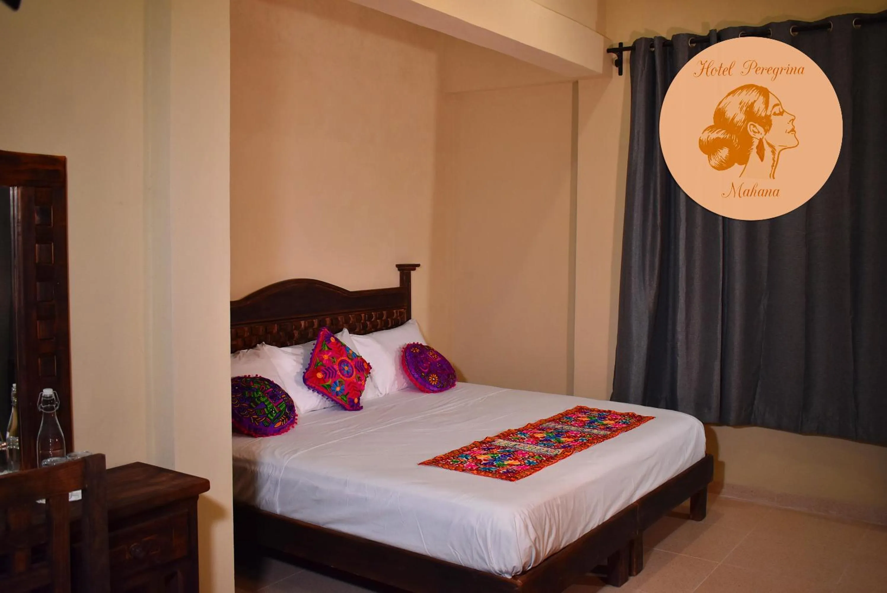 Bed in Hotel Peregrina