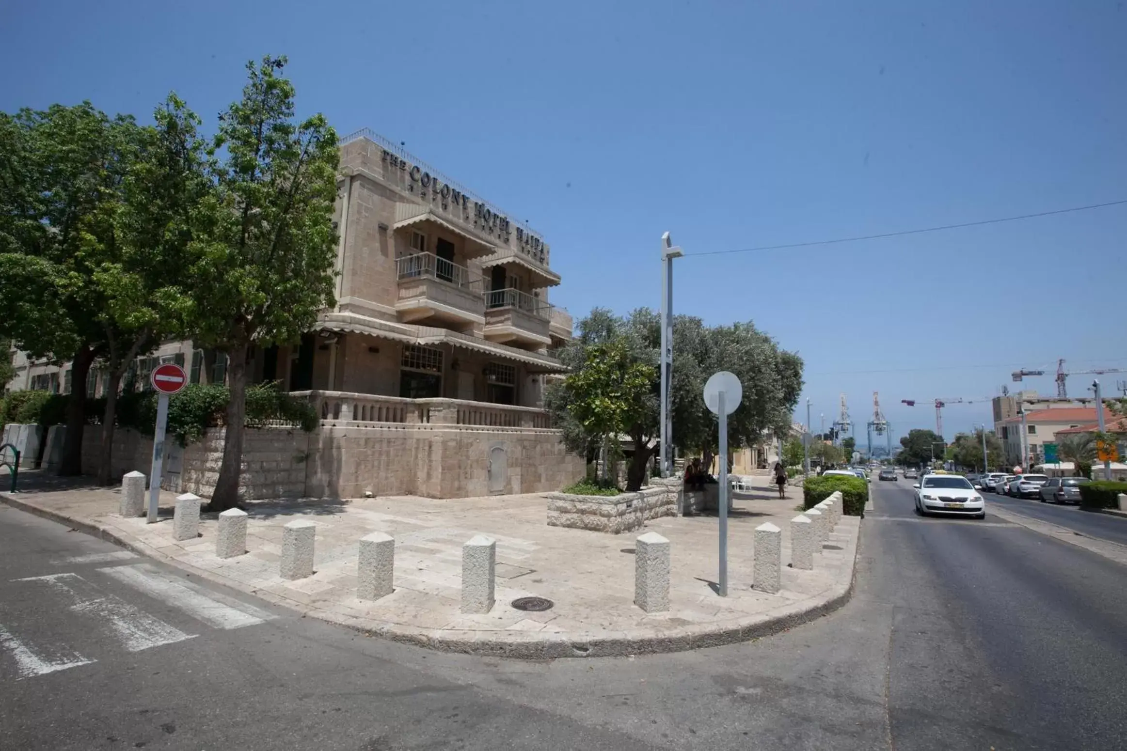 Property Building in The Colony Hotel