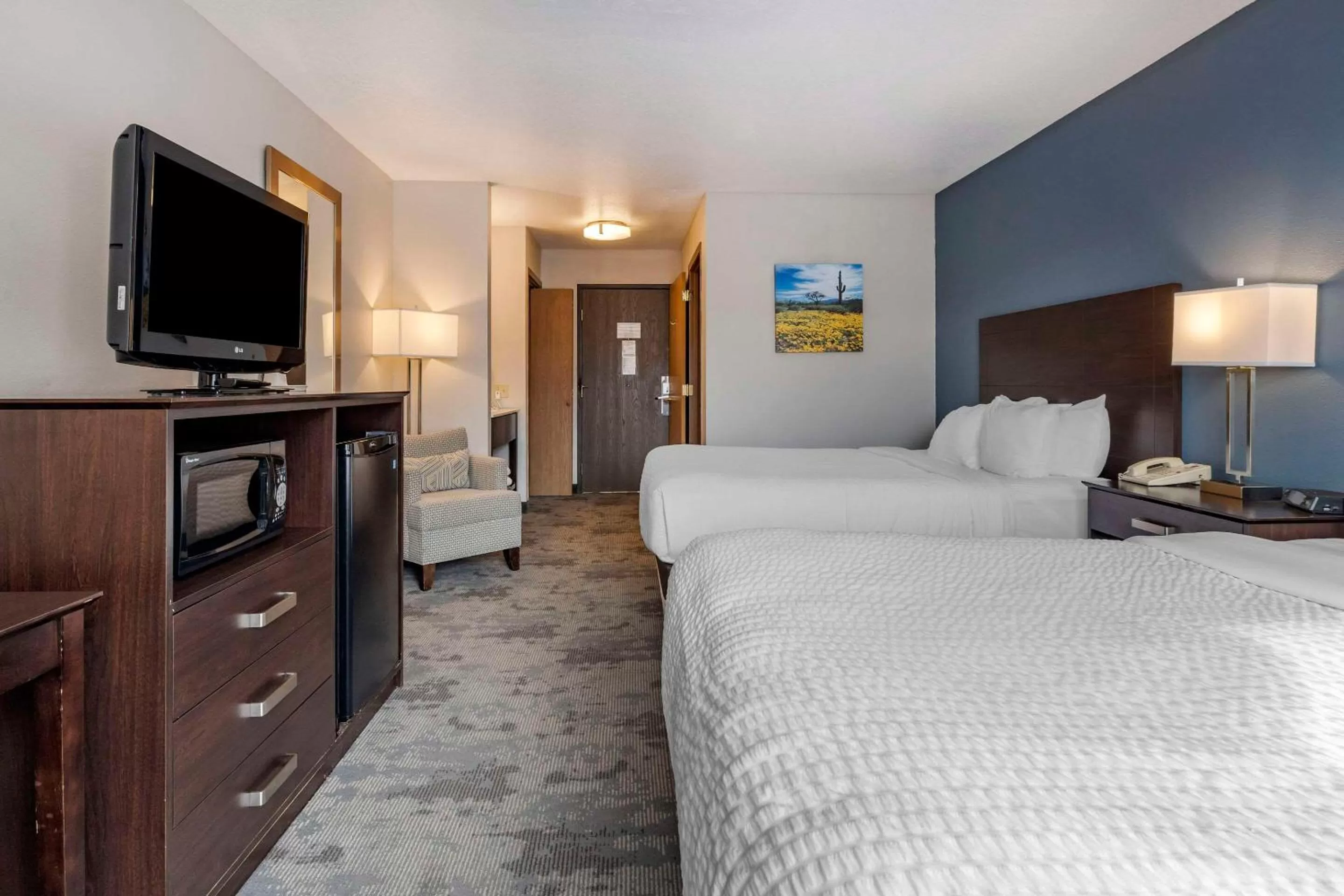 Bedroom in Clarion Inn Kingman I-40 Route 66