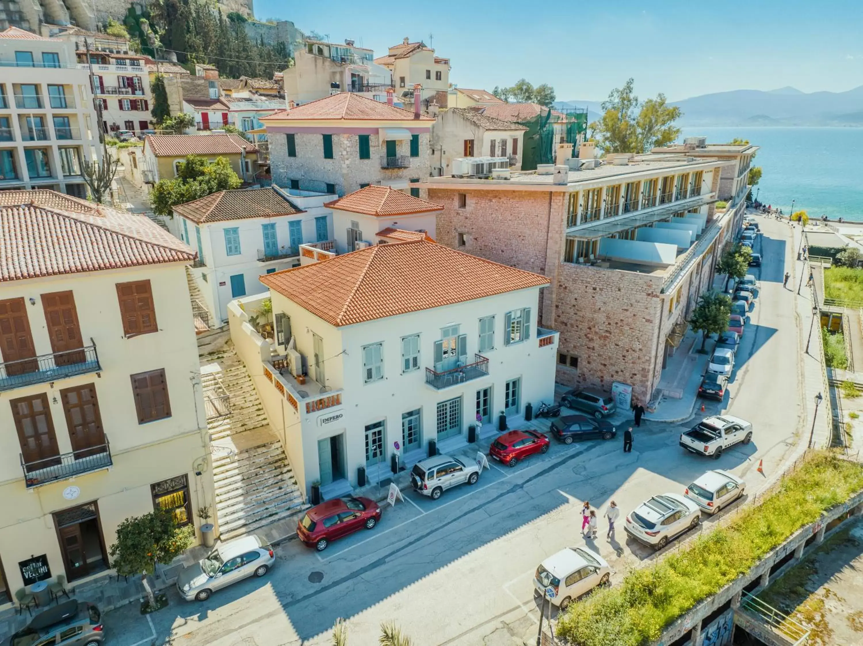 Property building, Bird's-eye View in Impero Nafplio Hotel & Suites