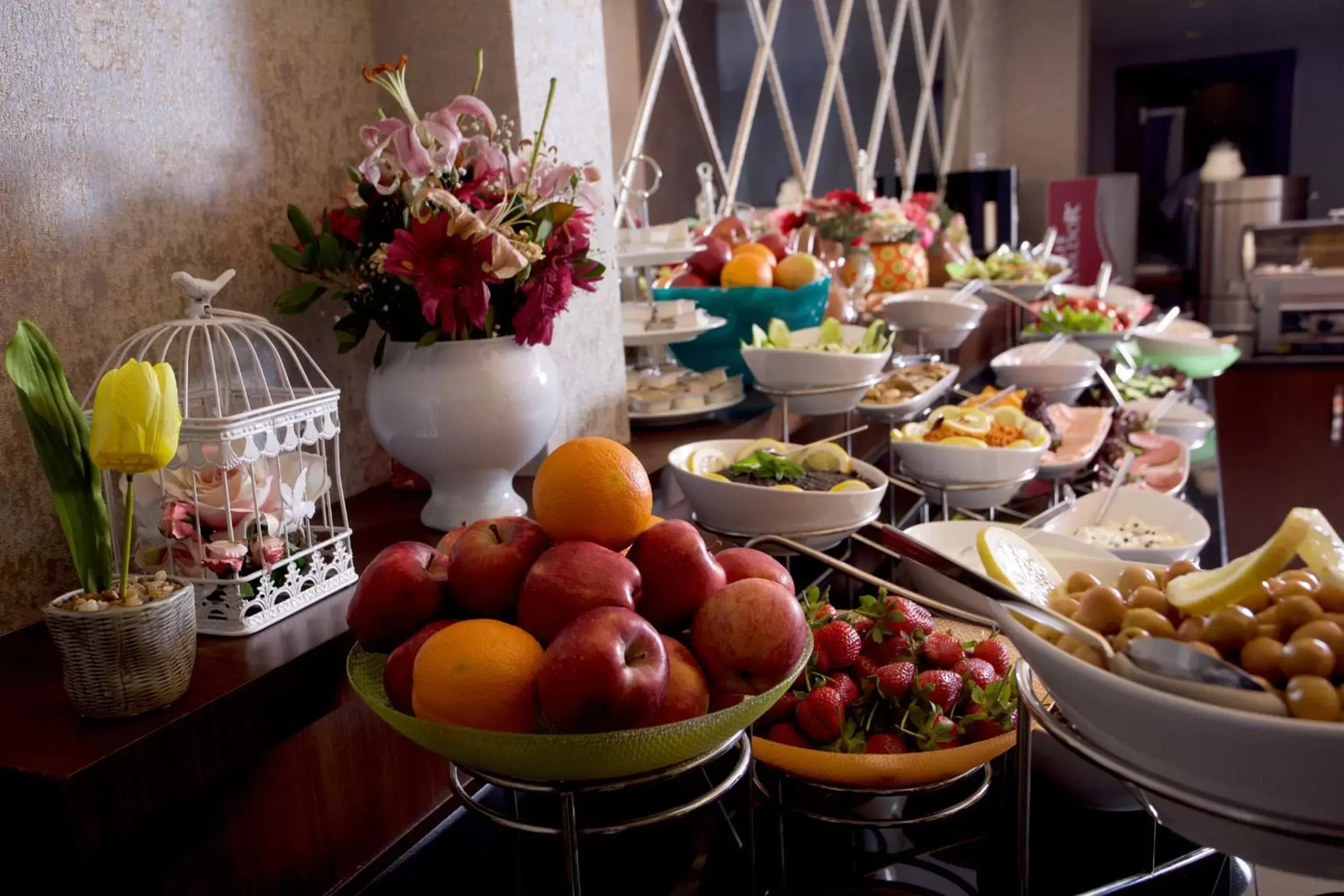 Buffet breakfast in Edibe Sultan Hotel
