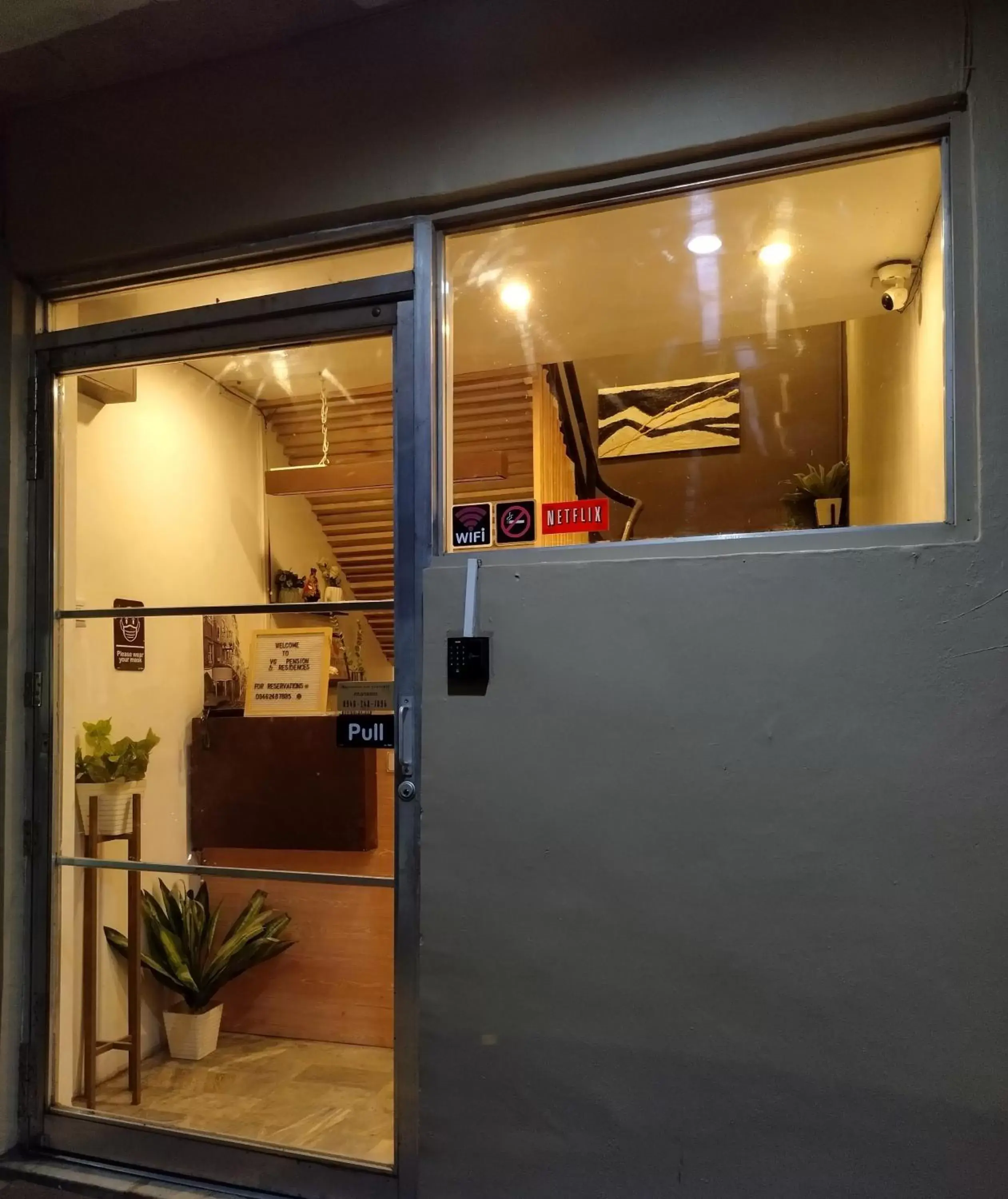 Facade/entrance in VG Pension and Residences Facade/entrance in VG Pension and Residences