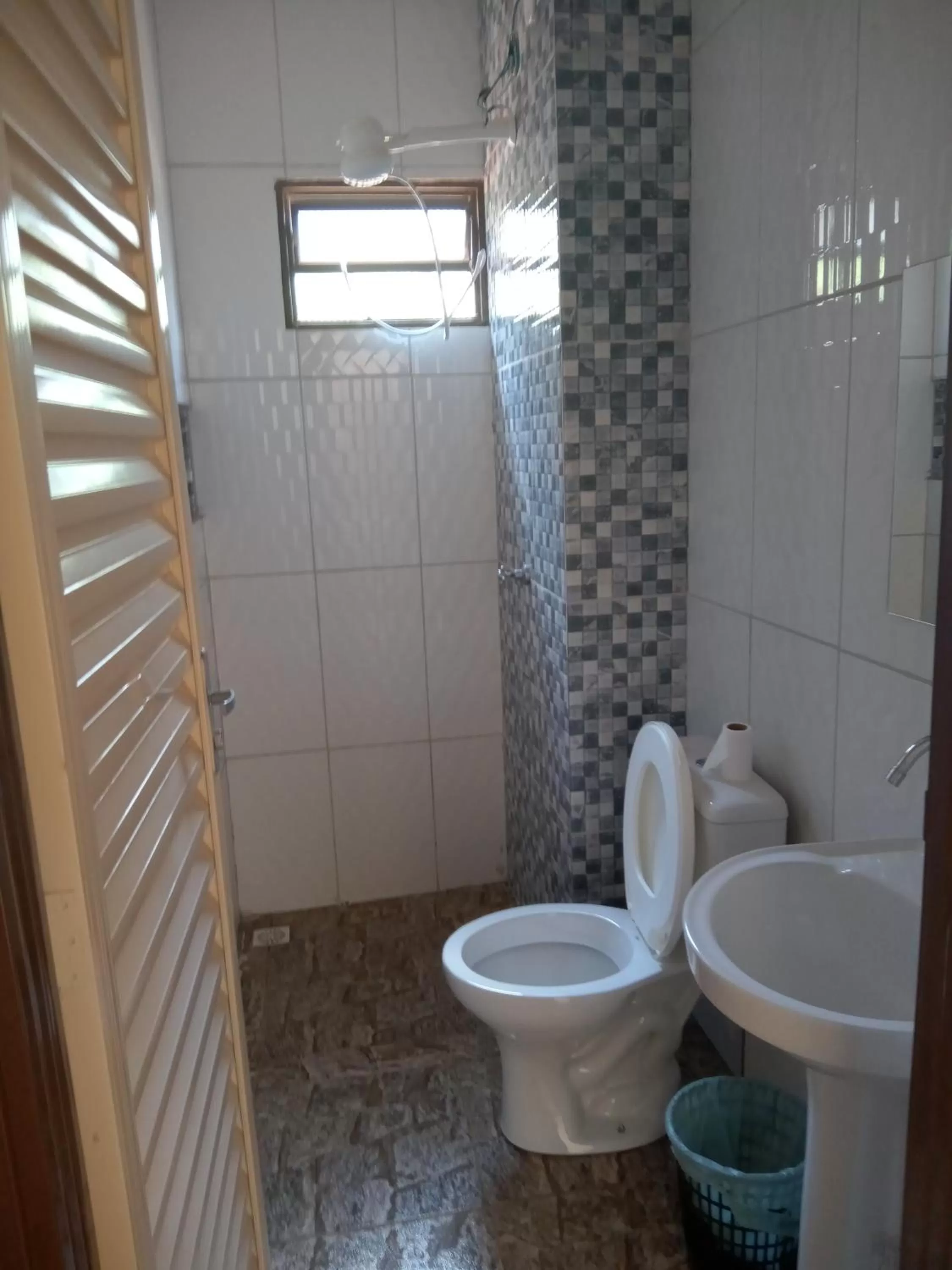 Bathroom in ApartHotel Família Meireles