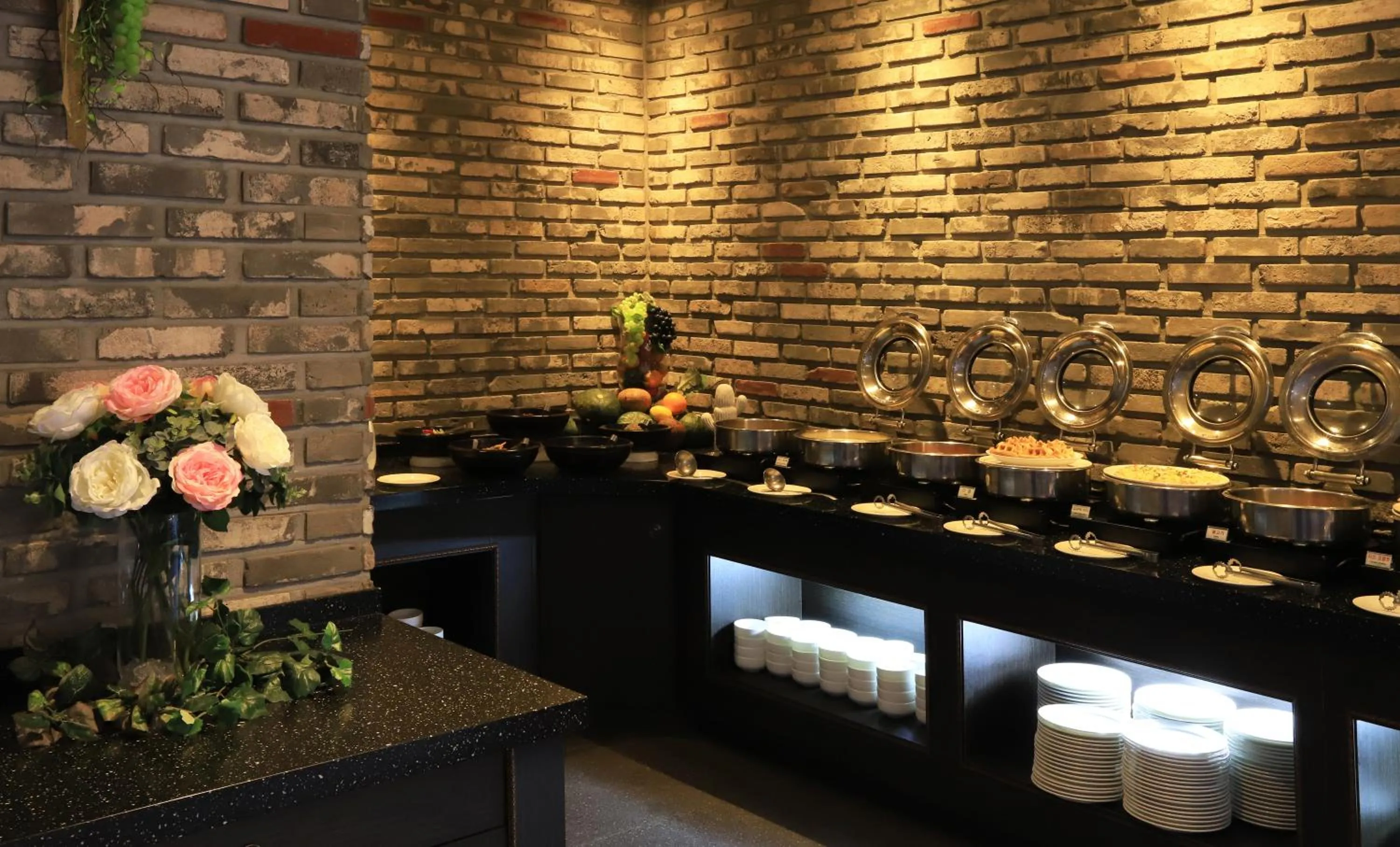 Buffet breakfast in Y Resort Jeju