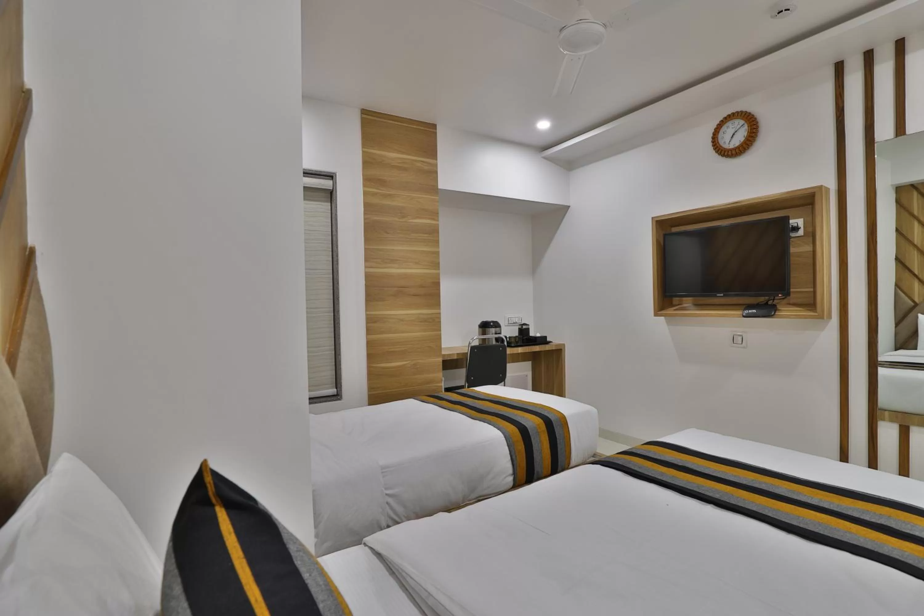 Photo of the whole room, Bed in HOTEL LE GRAND