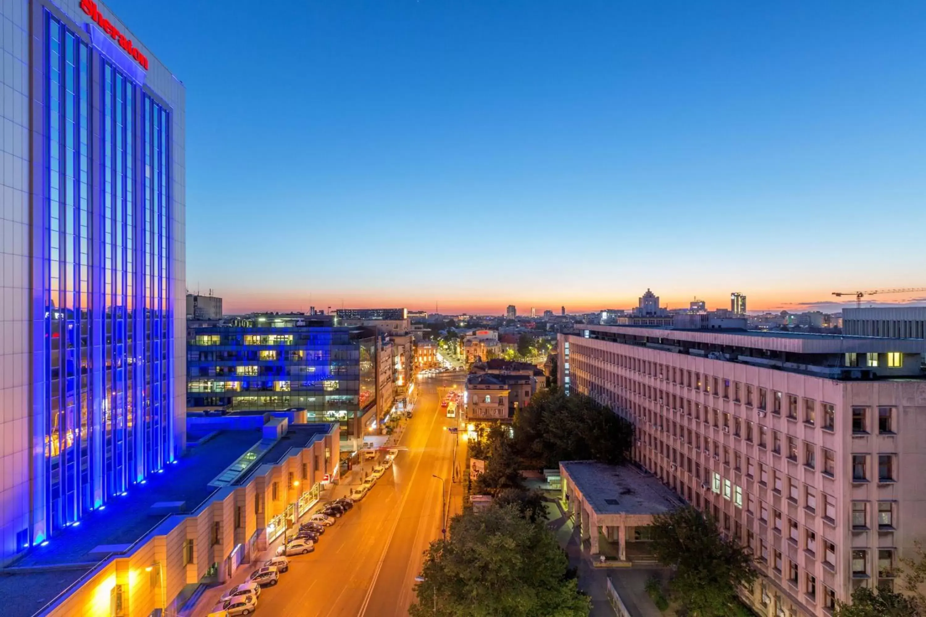 Property building in Sheraton Bucharest Hotel