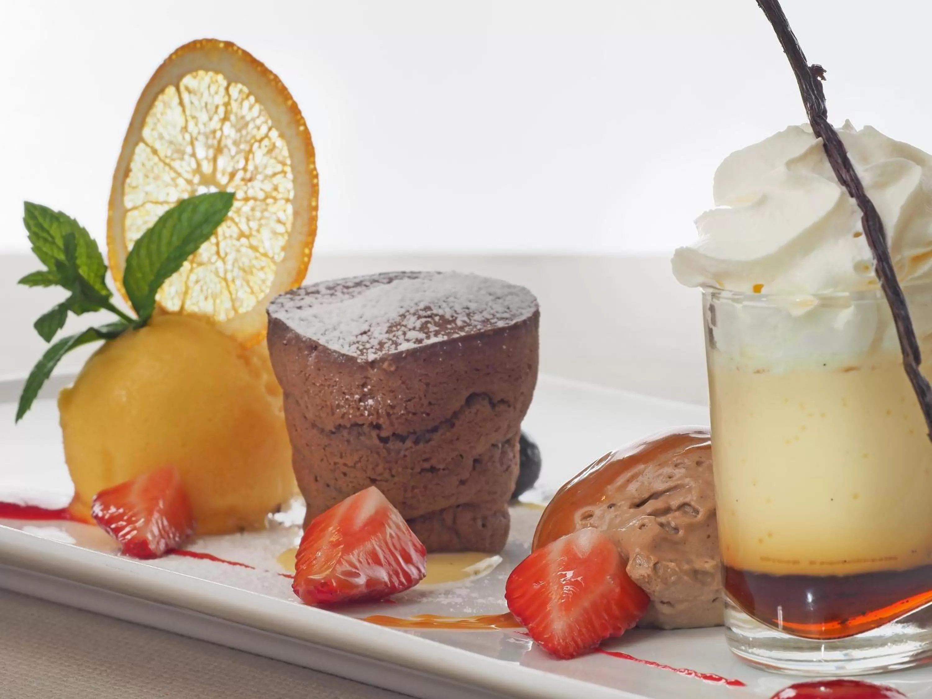 Food close-up in Charme Hotel Ristorante Tre Terre