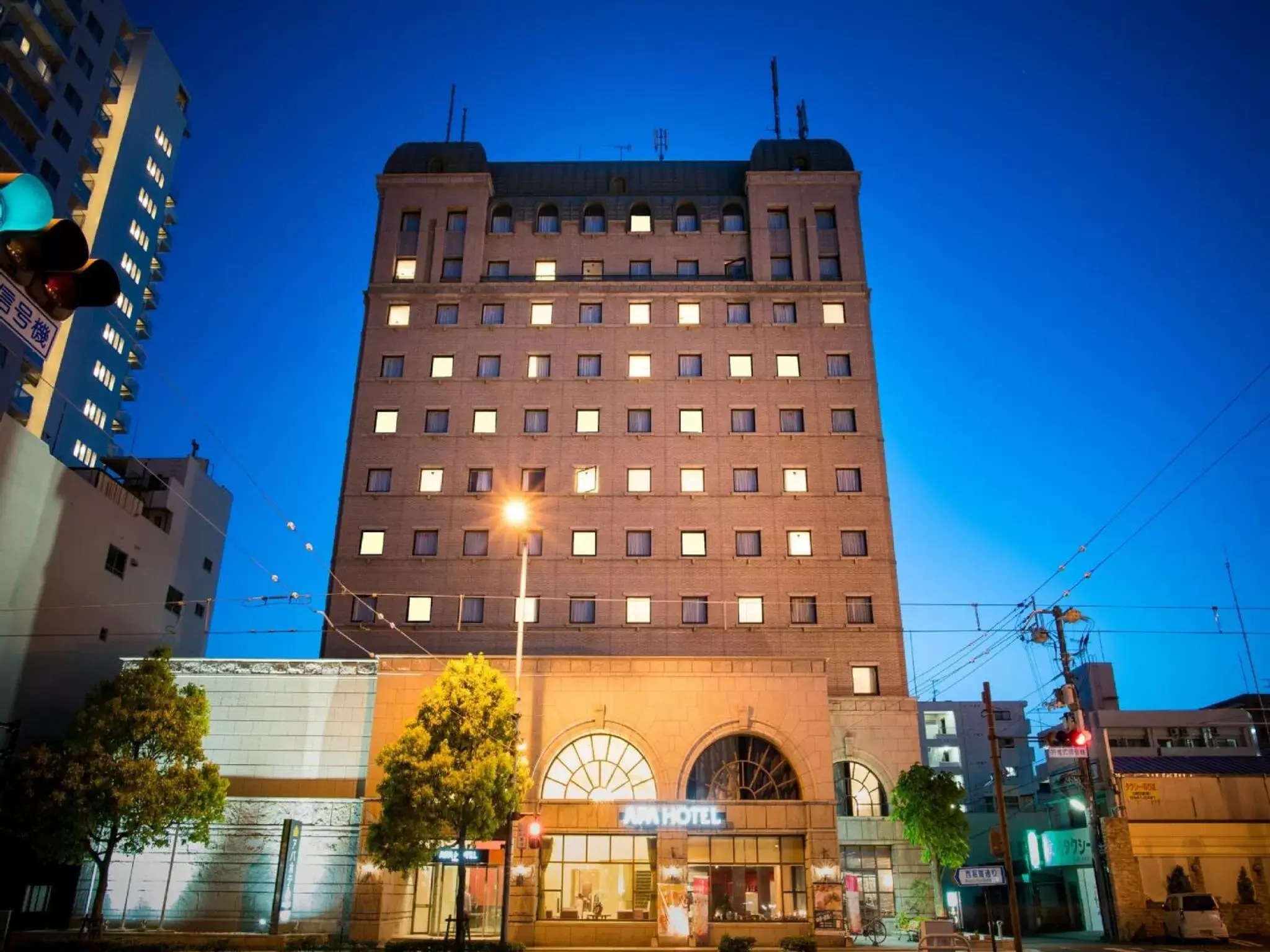 Property building in APA Hotel Matsuyamajo Nishi Property building in APA Hotel Matsuyamajo Nishi