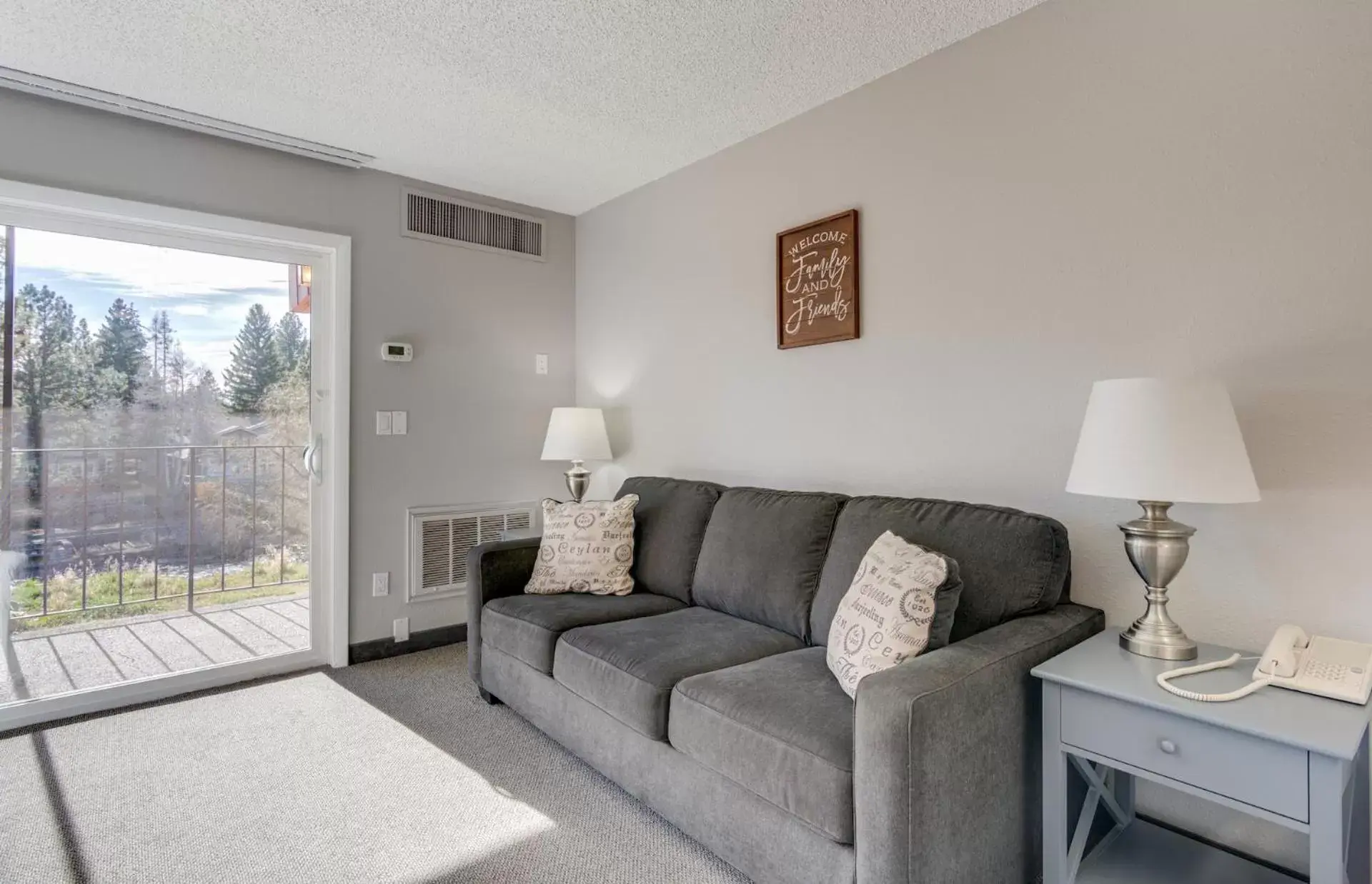 Seating Area in Bend Riverside Condos