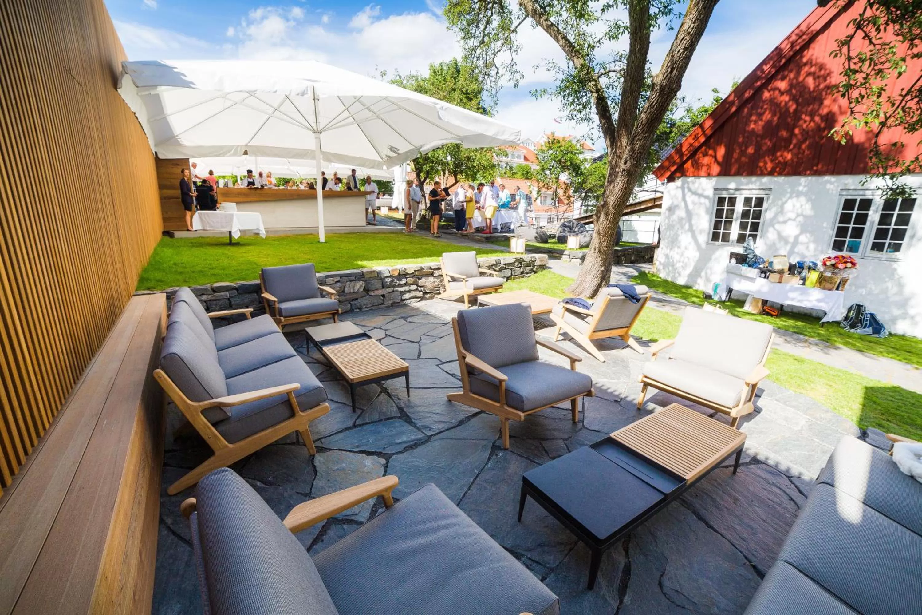 Garden in Tollboden Hotell - Unike Hoteller