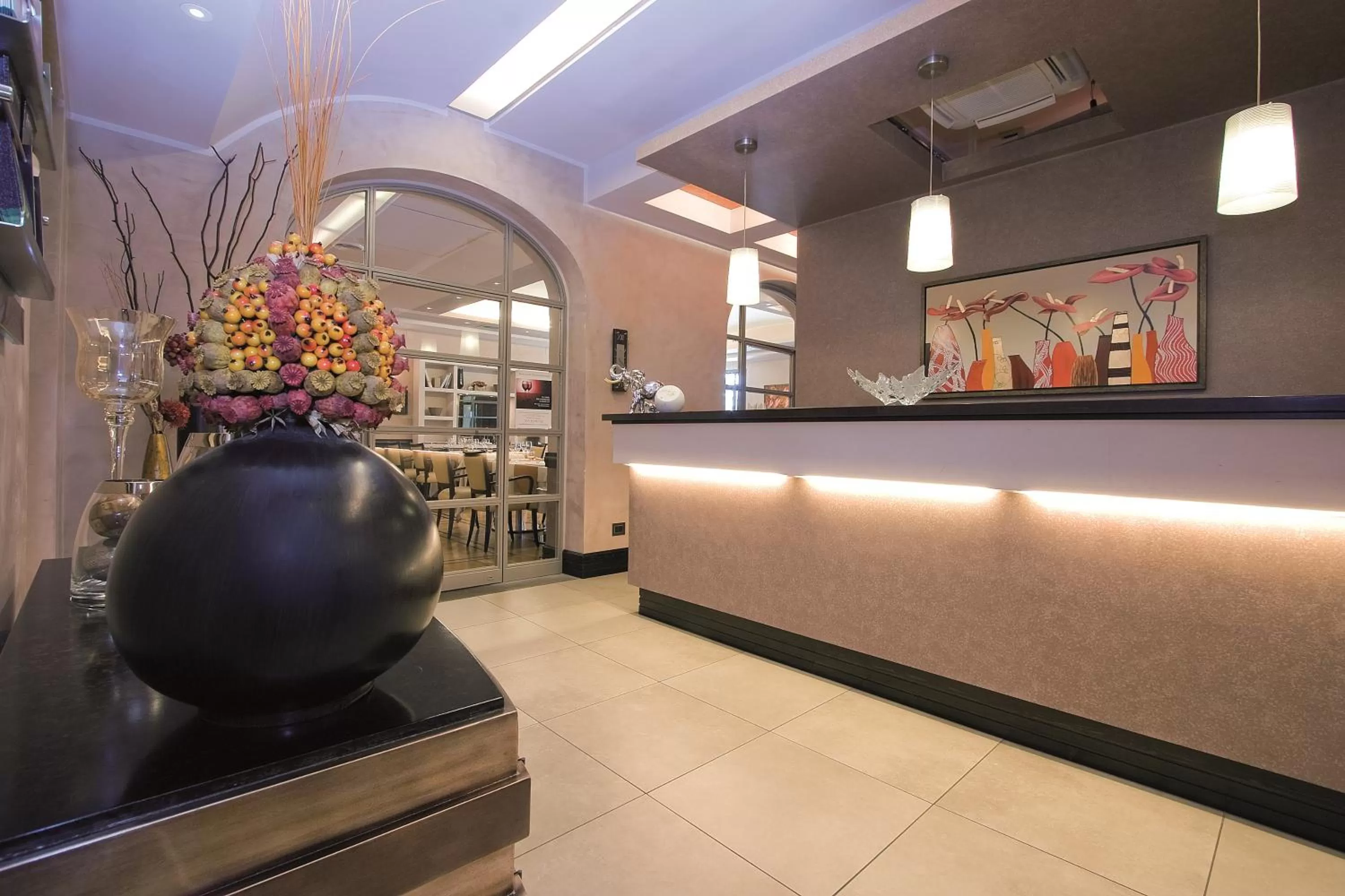 Lobby or reception in Domus Park Hotel & SPA