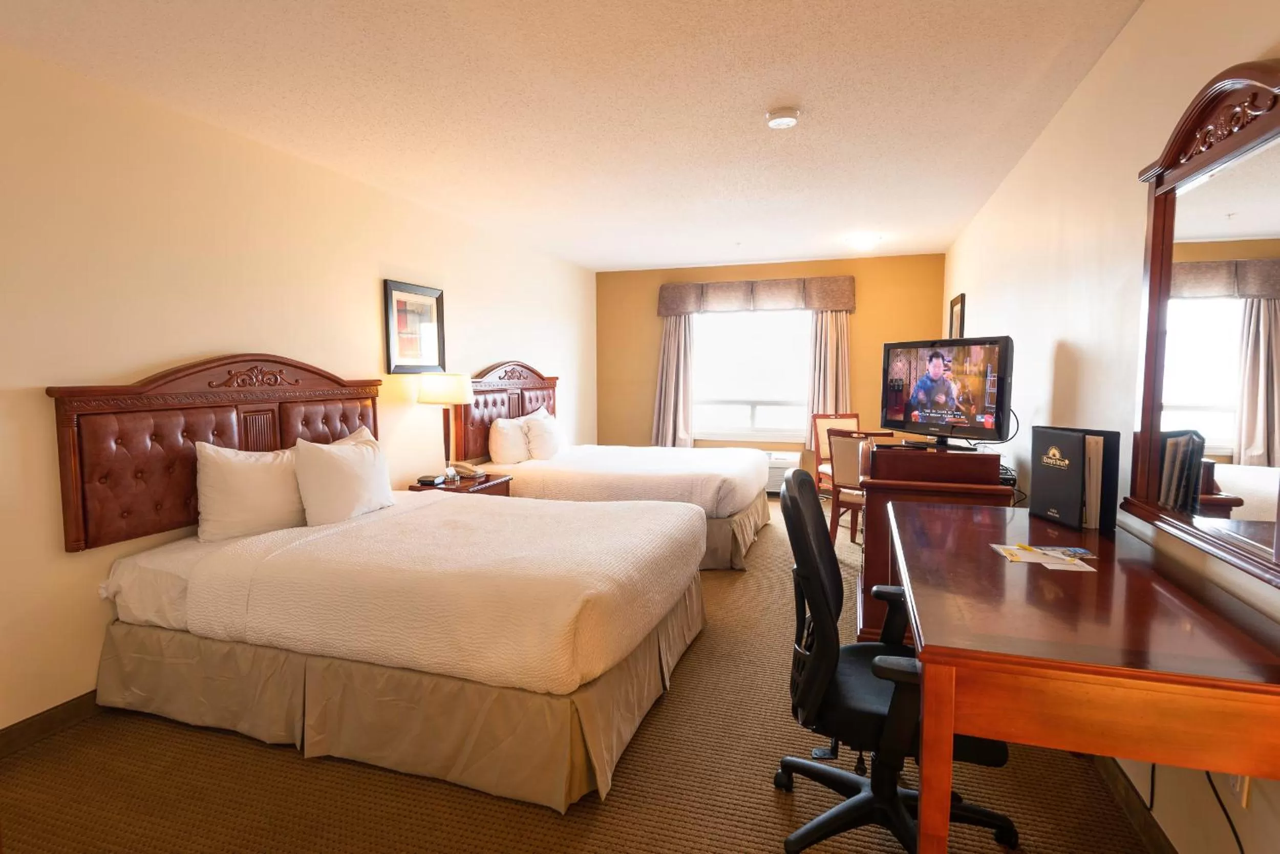 Bed in Days Inn by Wyndham Bonnyville