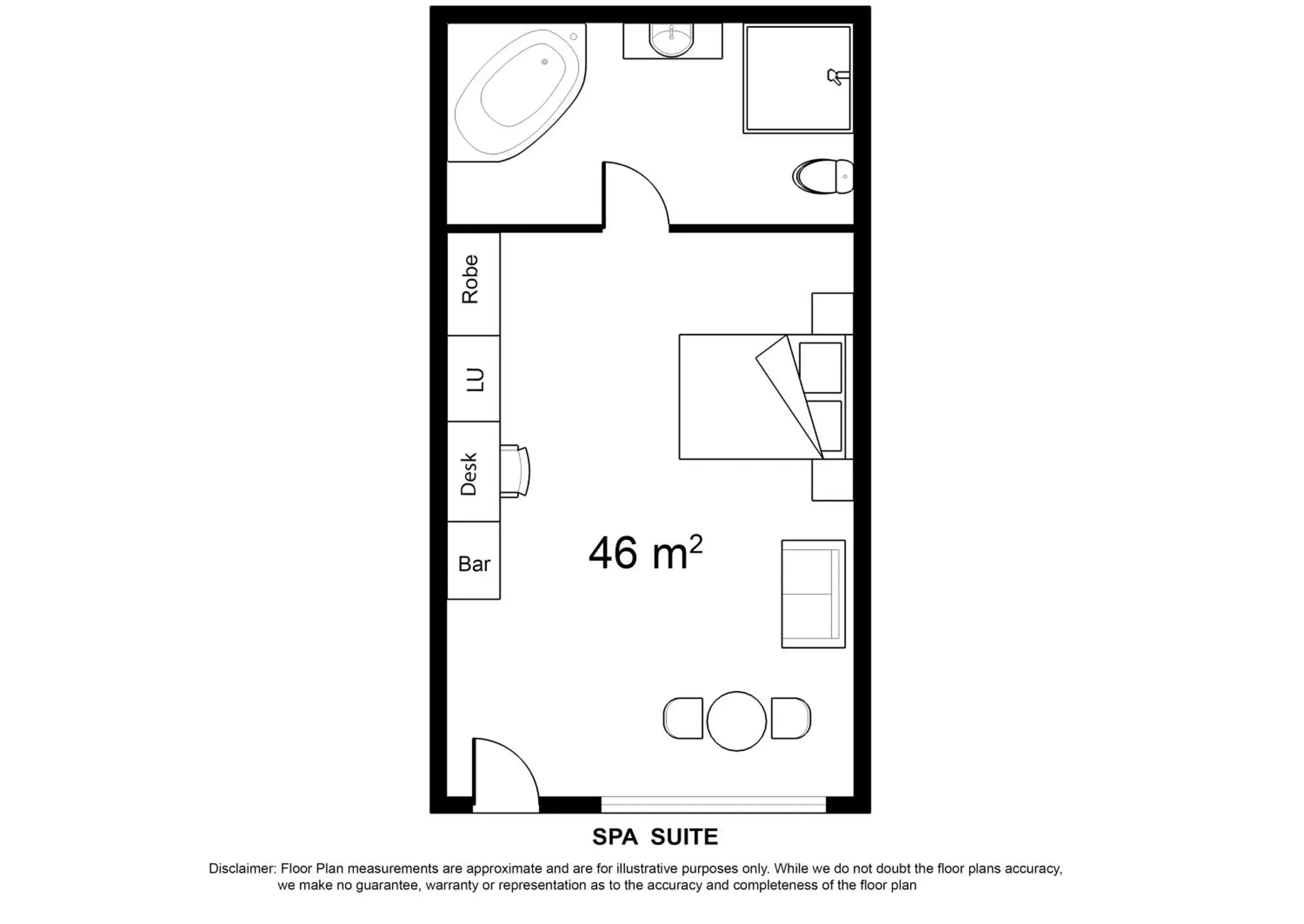 Other, Floor Plan in Presidential Motel