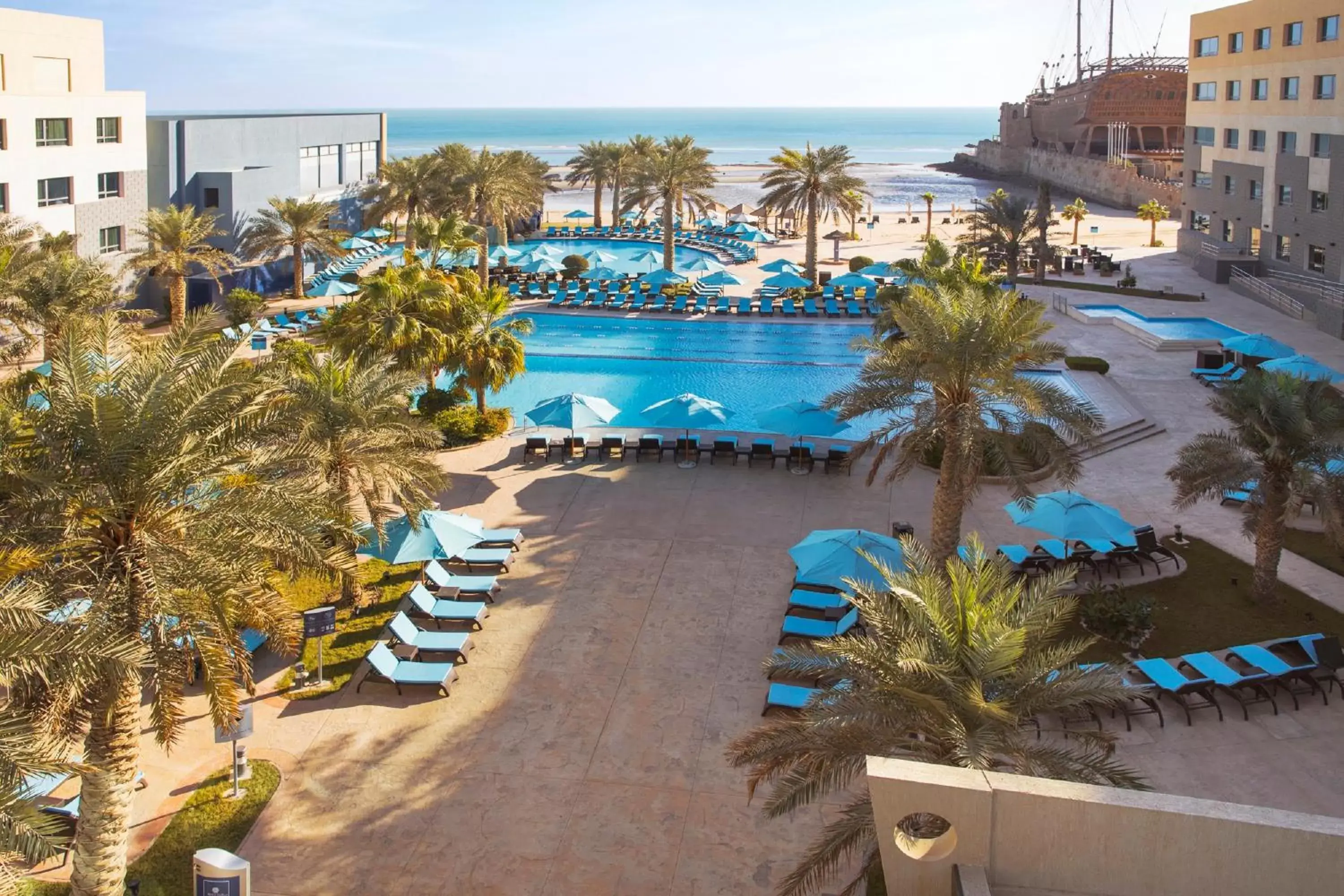 BBQ facilities, Pool View in The Palms Beach Hotel & Spa