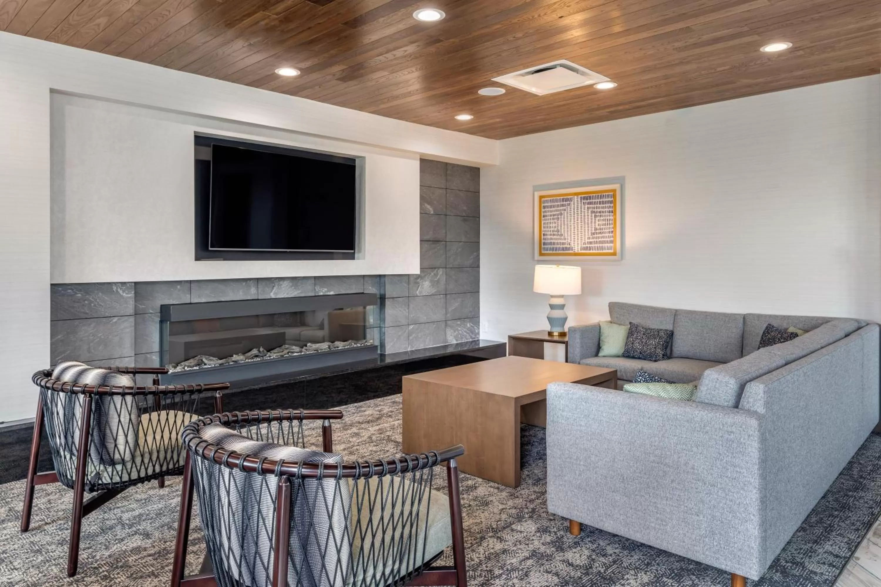 Property building in Staybridge Suites Grand Prairie Near Epic Central by IHG