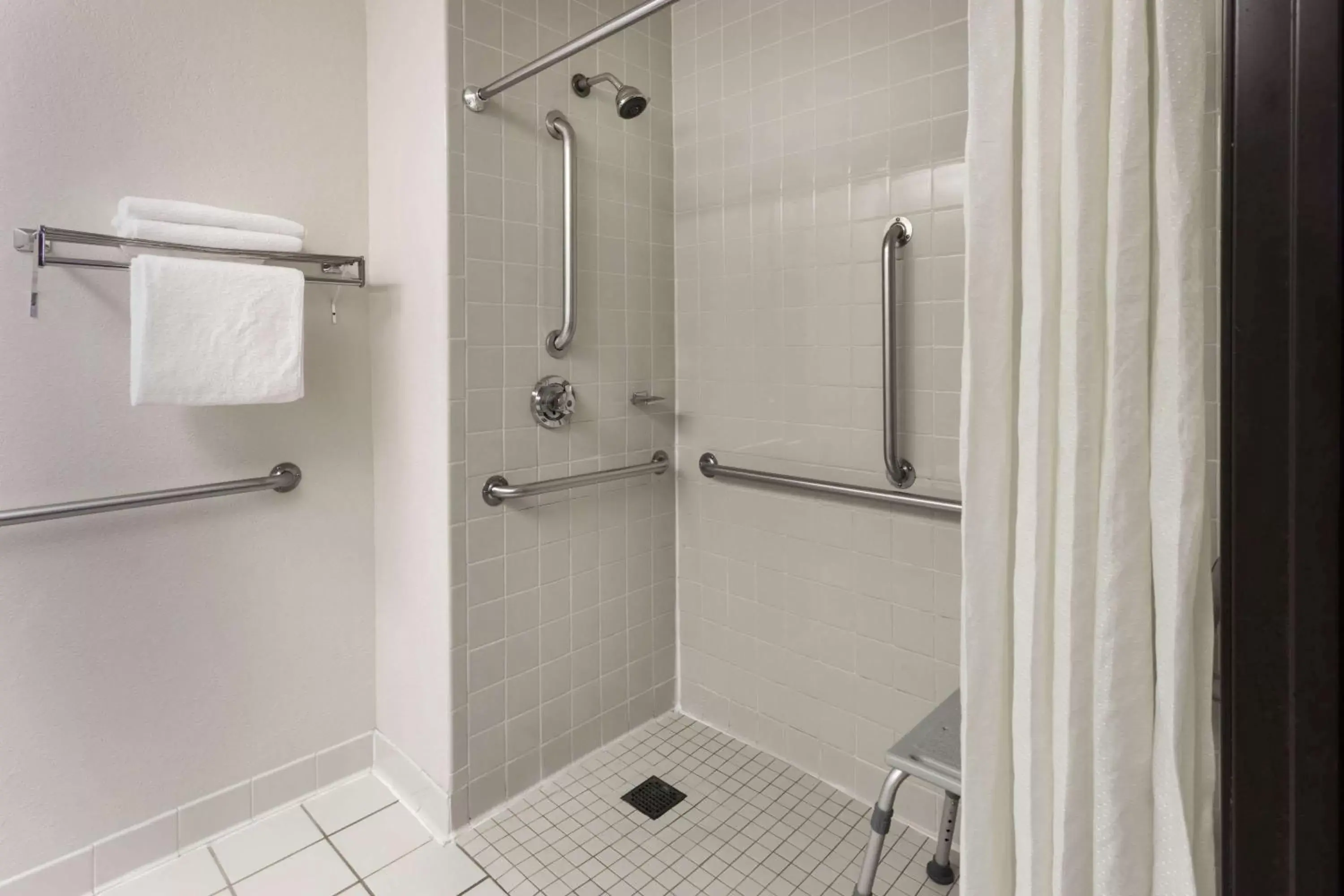 Shower, Bathroom in Super 8 by Wyndham Madison South