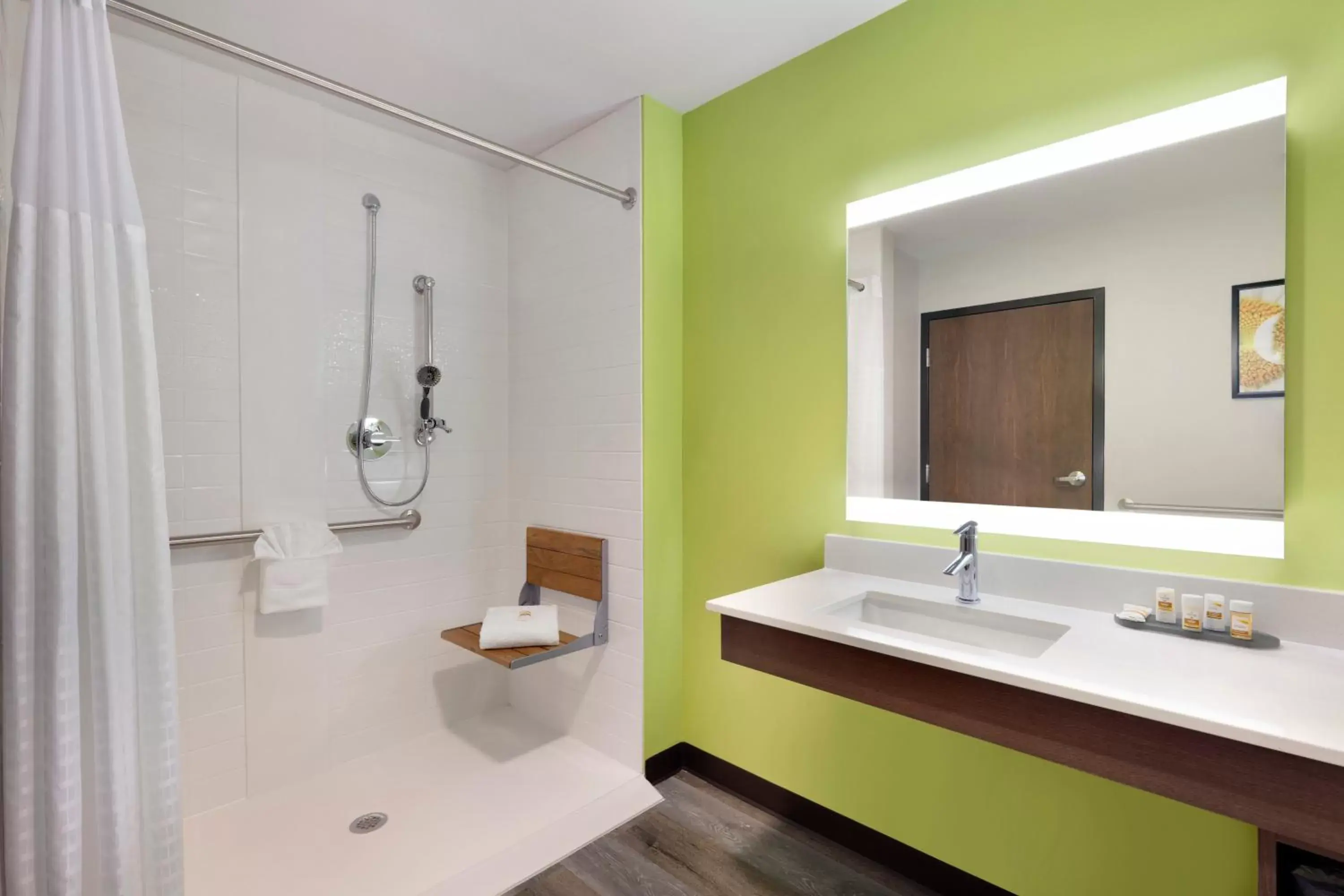 Shower, Bathroom in La Quinta Inn & Suites by Wyndham Braselton