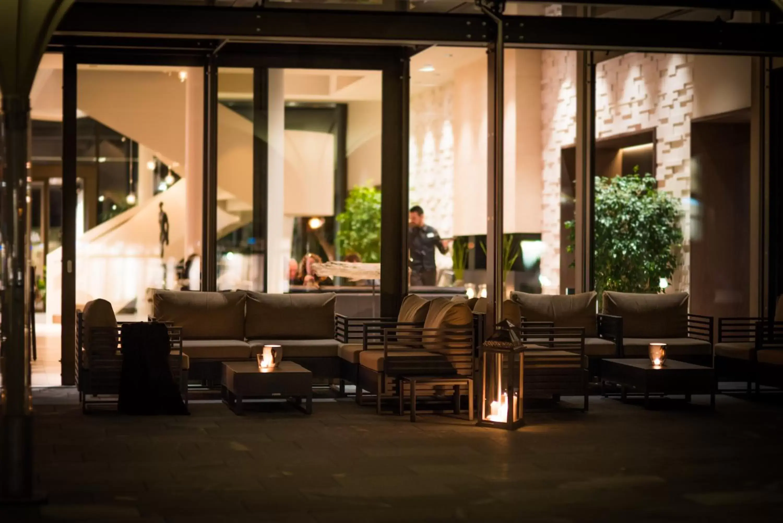 Lounge or bar in Waldhaus*** Hotel im Deltapark Vitalresort