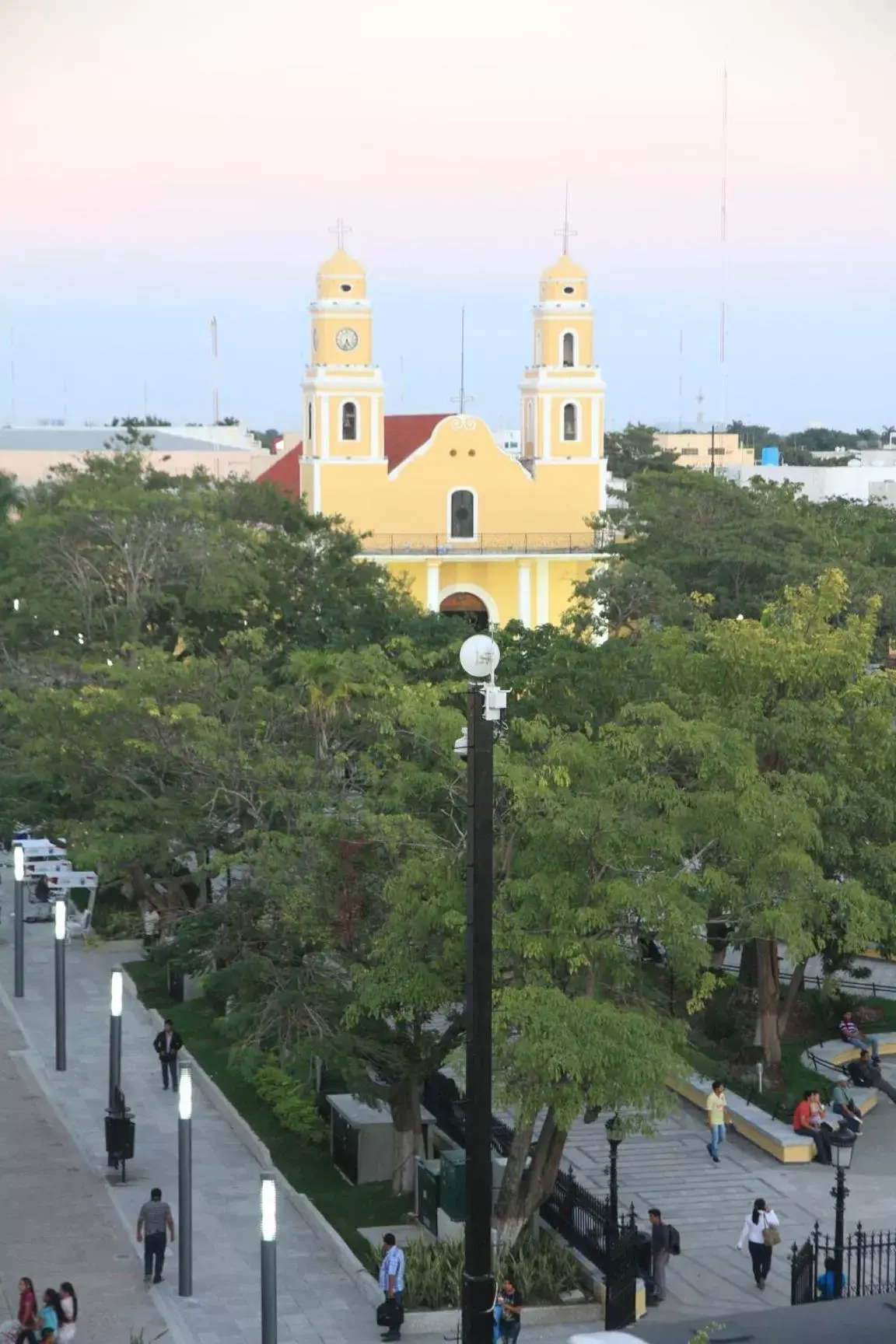 Landmark view in Hotel del Parque