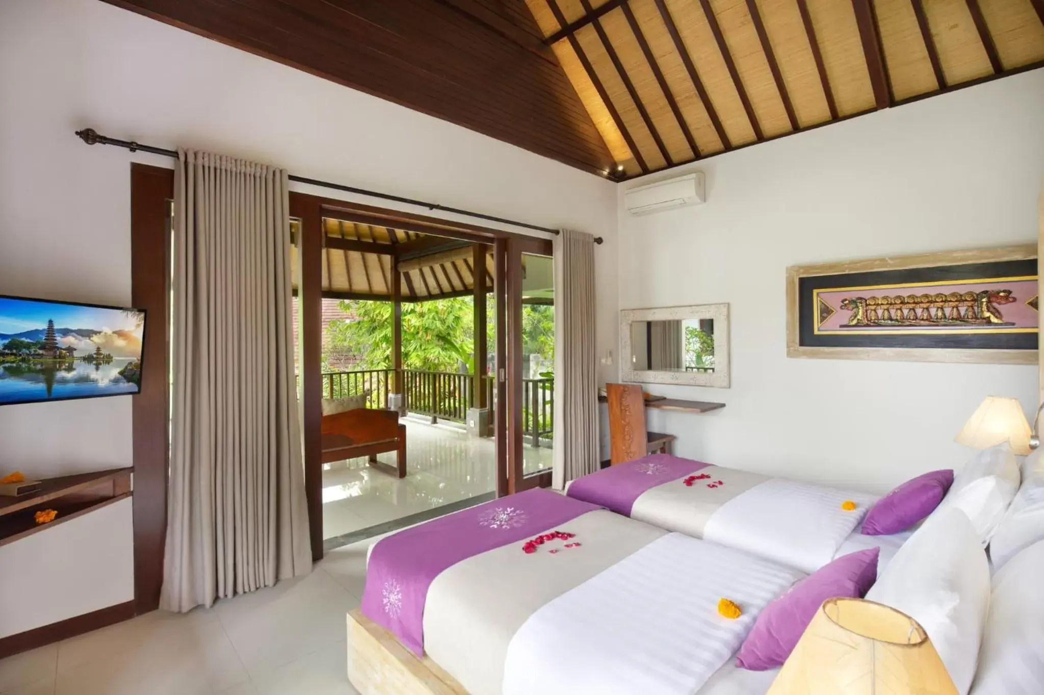 Bedroom, Bed in Dedary Resort Ubud by Ini Vie Hospitality