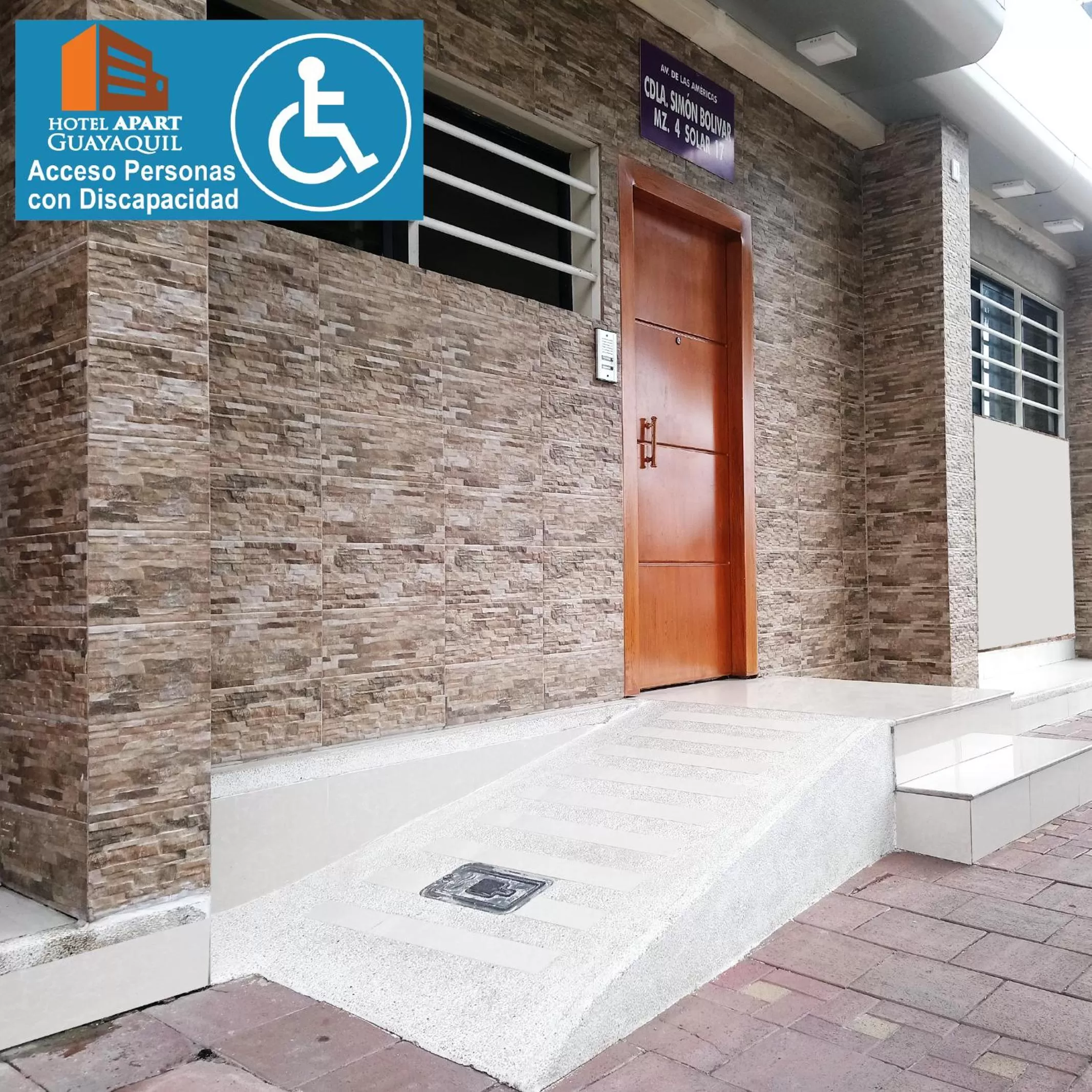 Facility for disabled guests in Hotel Apart Guayaquil Aeropuerto