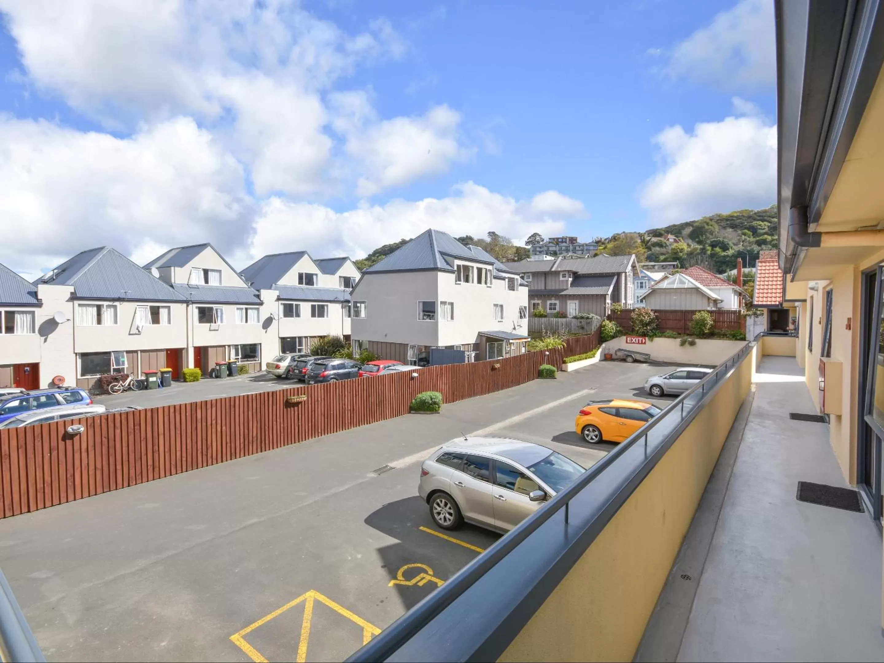 Balcony/Terrace in Bella Vista Motel Dunedin