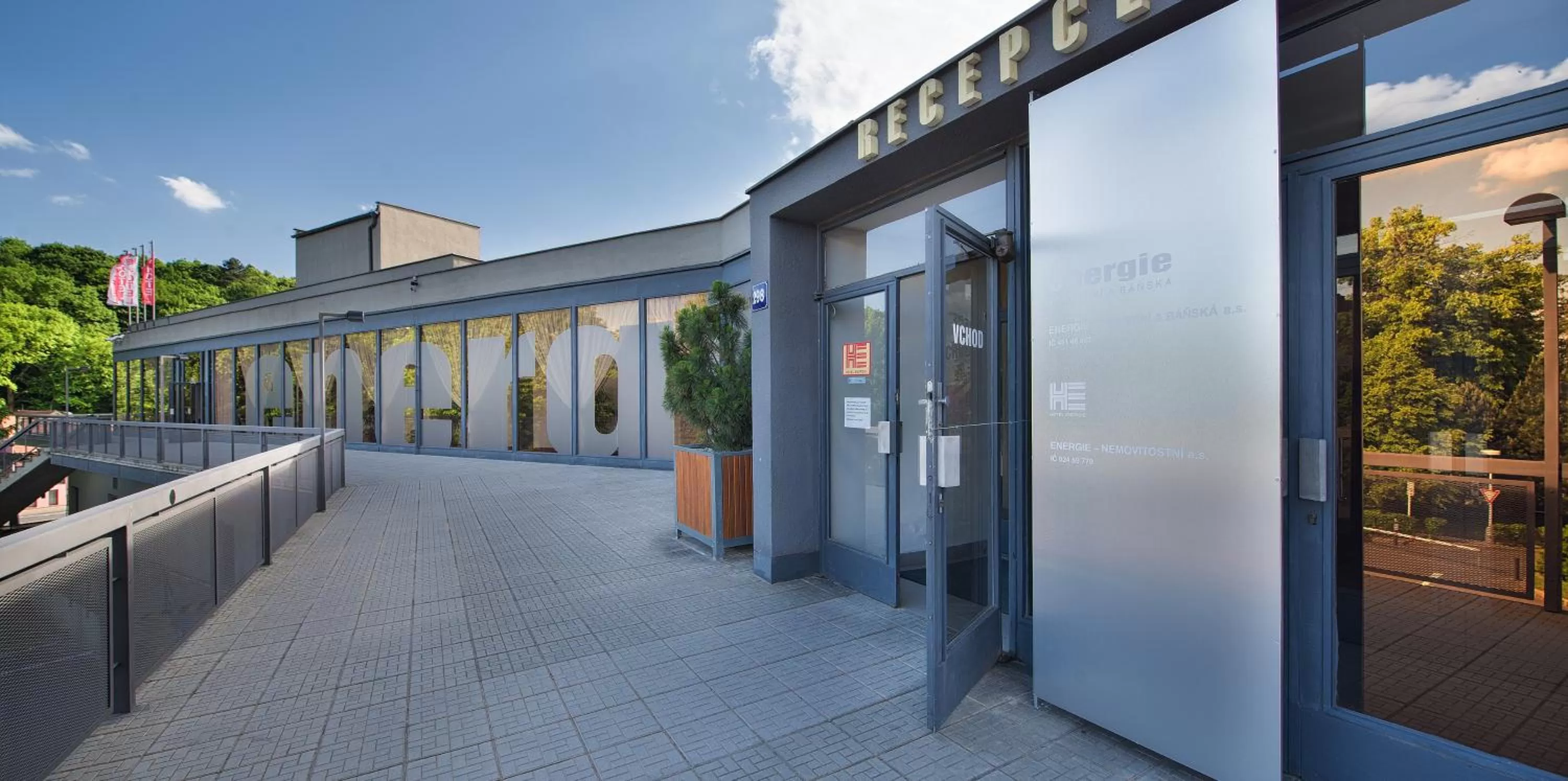 Balcony/Terrace in Hotel Energie