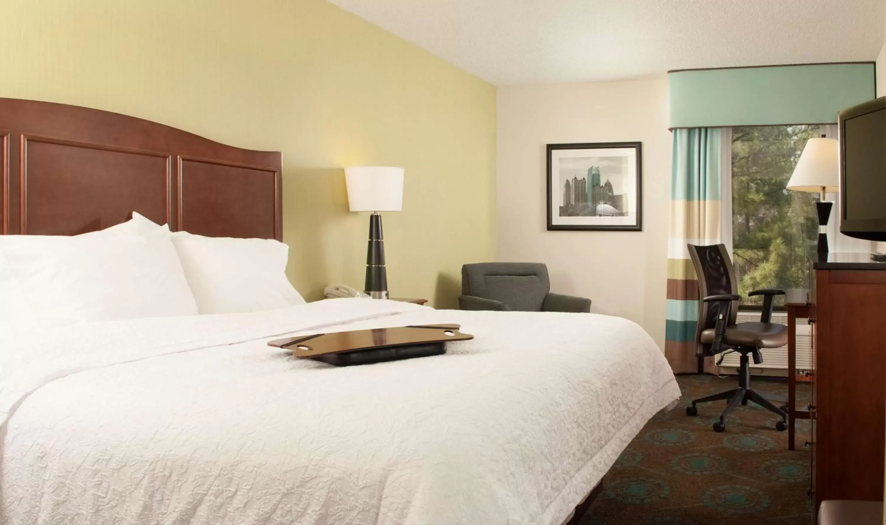 Bed in Hampton Inn Atlanta-North Druid Hills