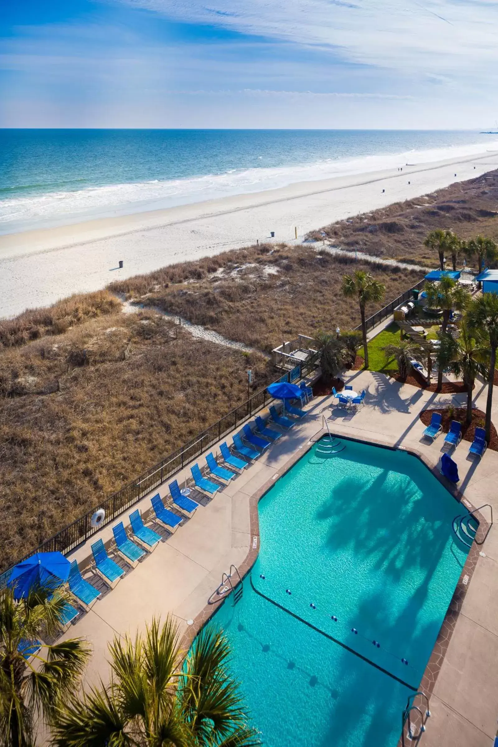 Swimming pool, Pool View in Ocean Club Resort Myrtle Beach a Ramada by Wyndham