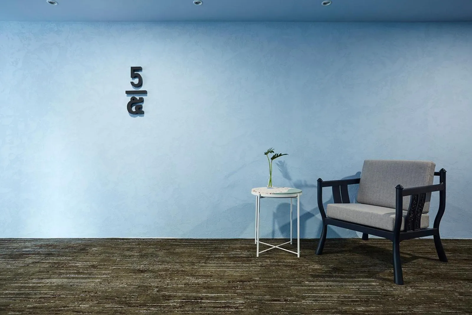 Decorative detail in 56 Surawong Hotel Bangkok