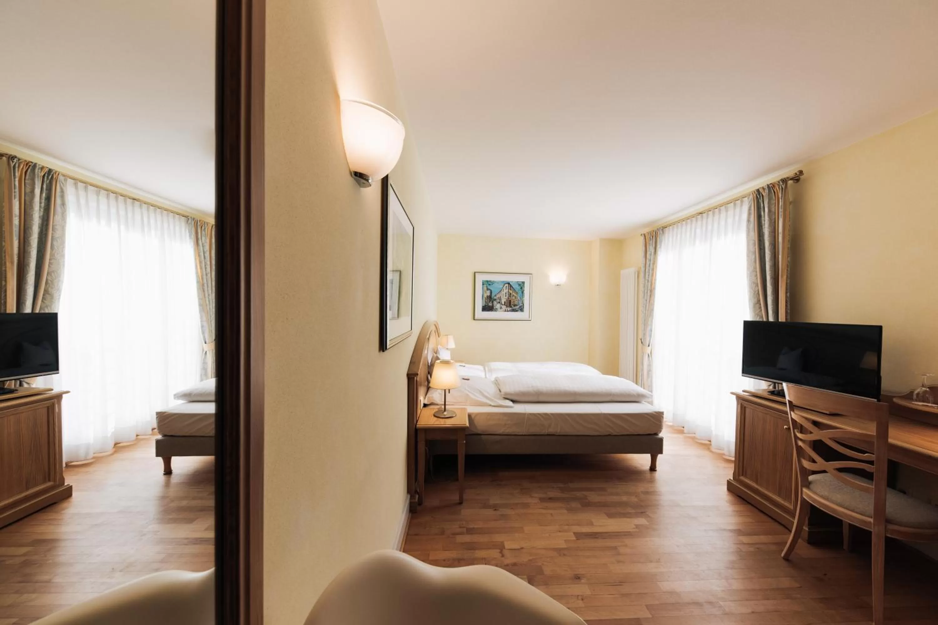 TV and multimedia, Bed in Kulturbrauerei Heidelberg