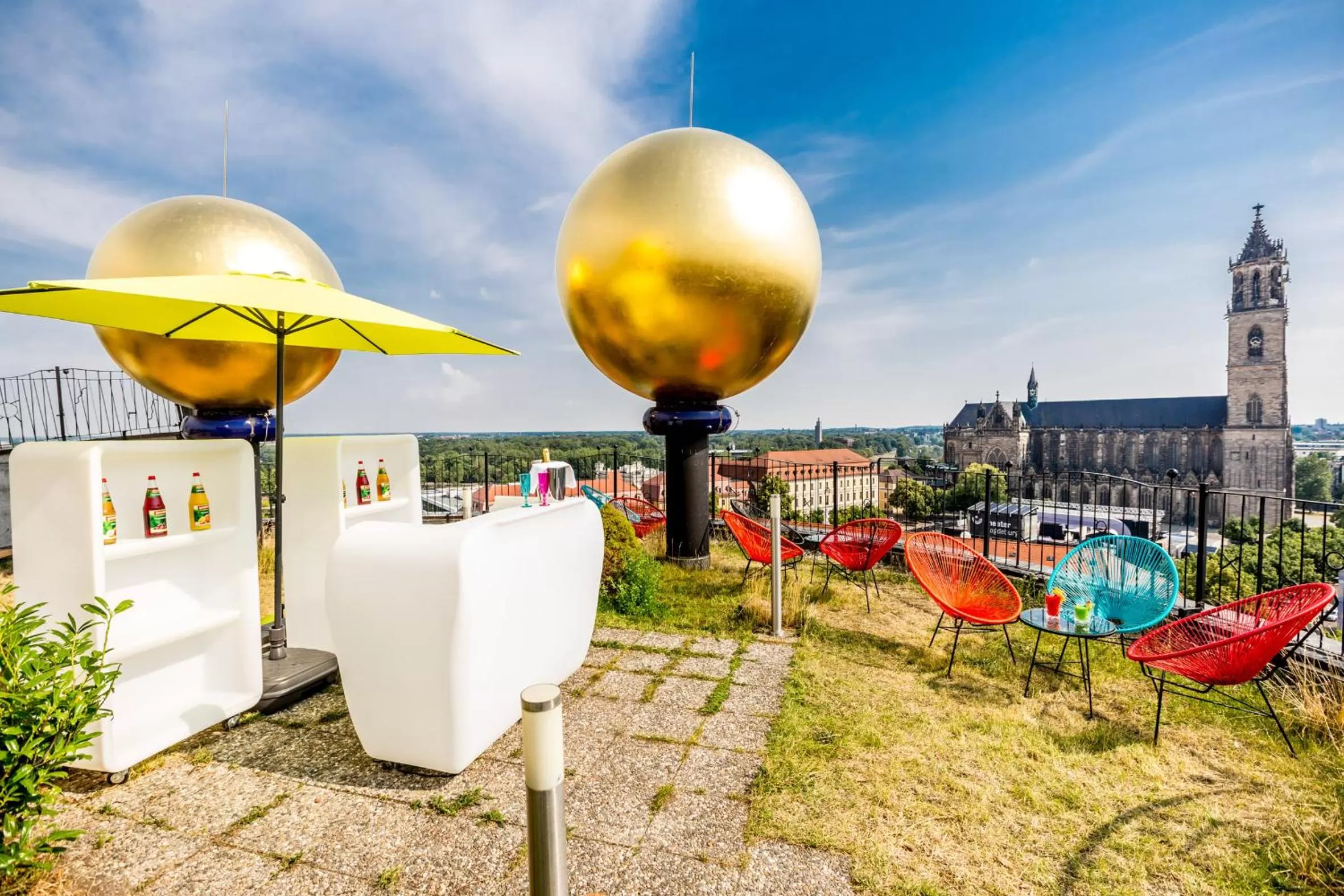 Property building in apartHOTEL Magdeburg