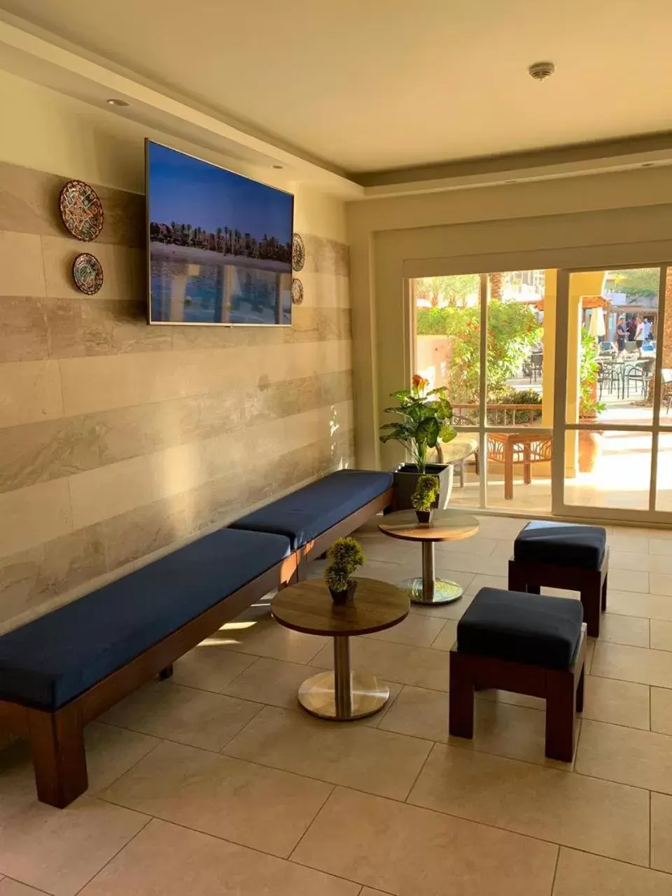Spring, Lobby/Reception in Marina Plaza Hotel Tala Bay