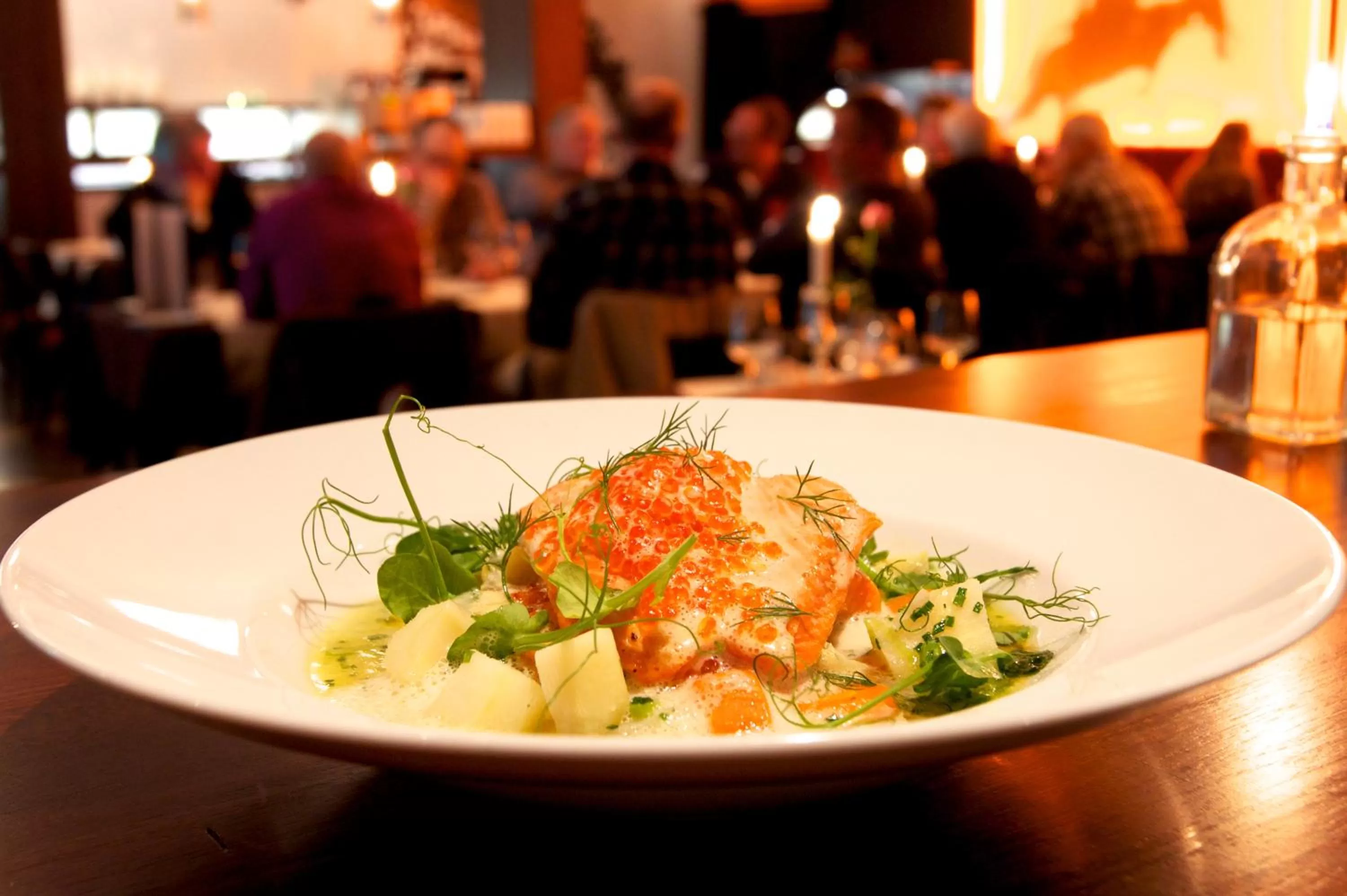 Restaurant/places to eat in ProfilHotels Aveny