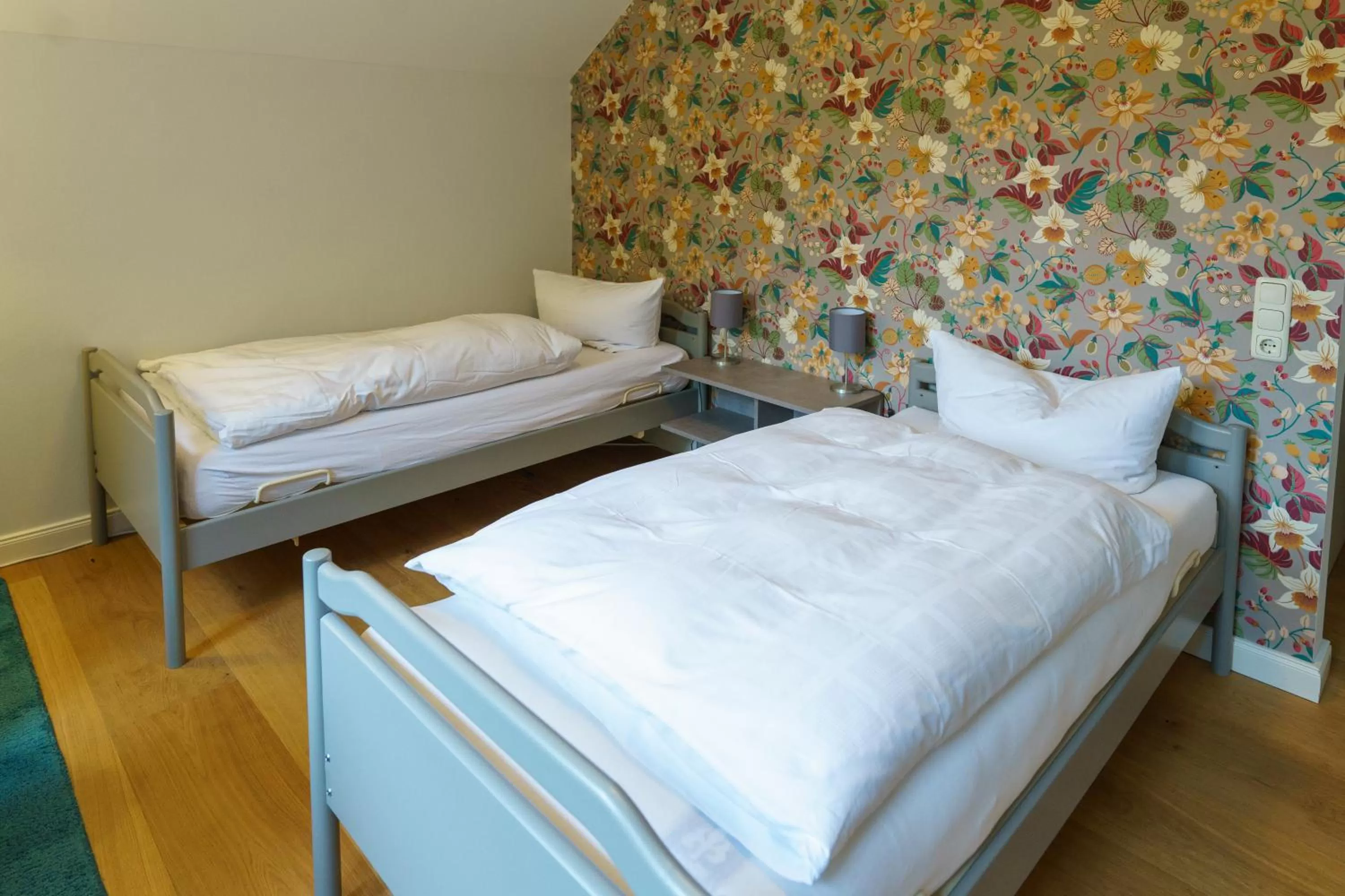 Bed in Gästehaus Sonnenhof