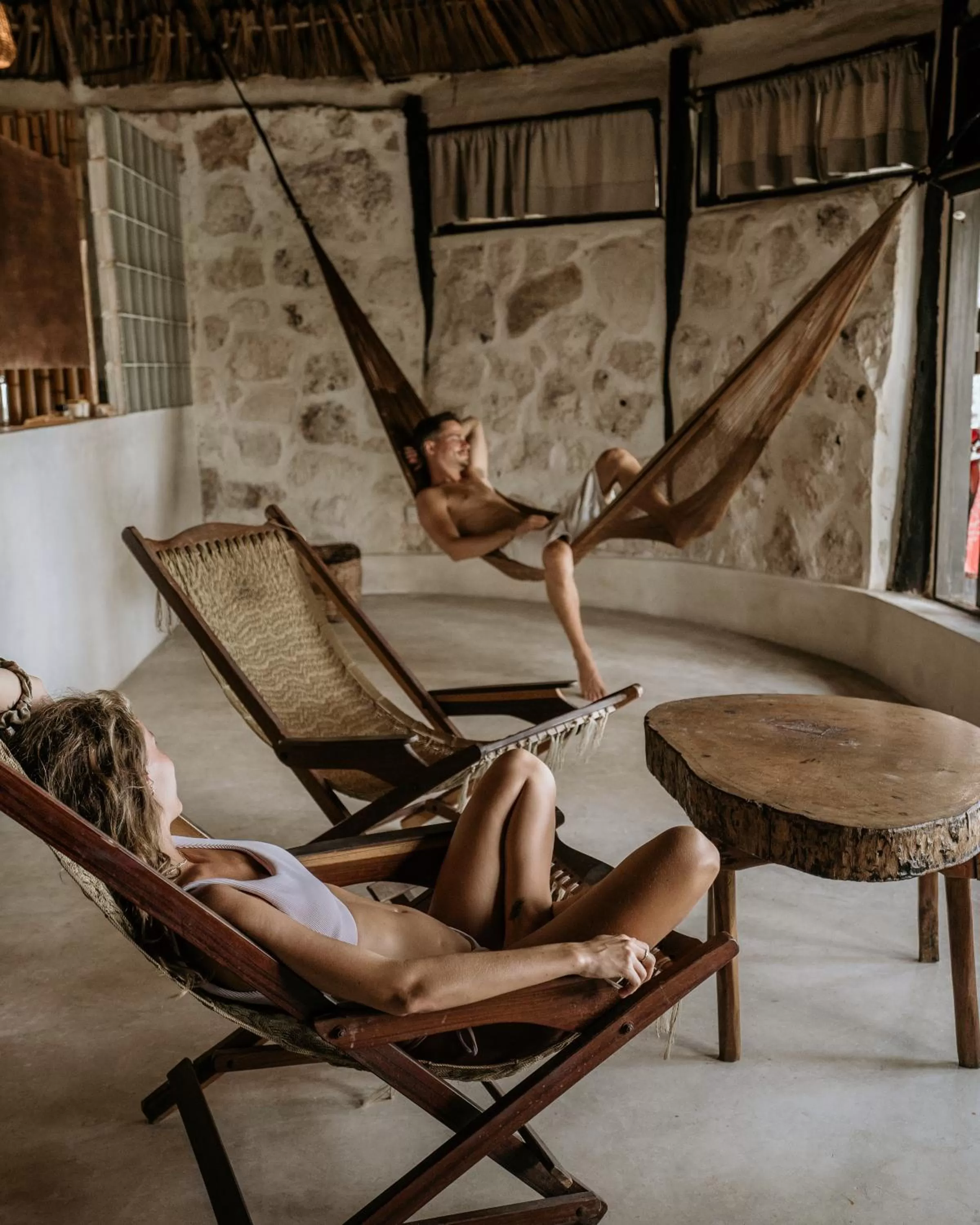 People in Diamante K - Inside Tulum National Park