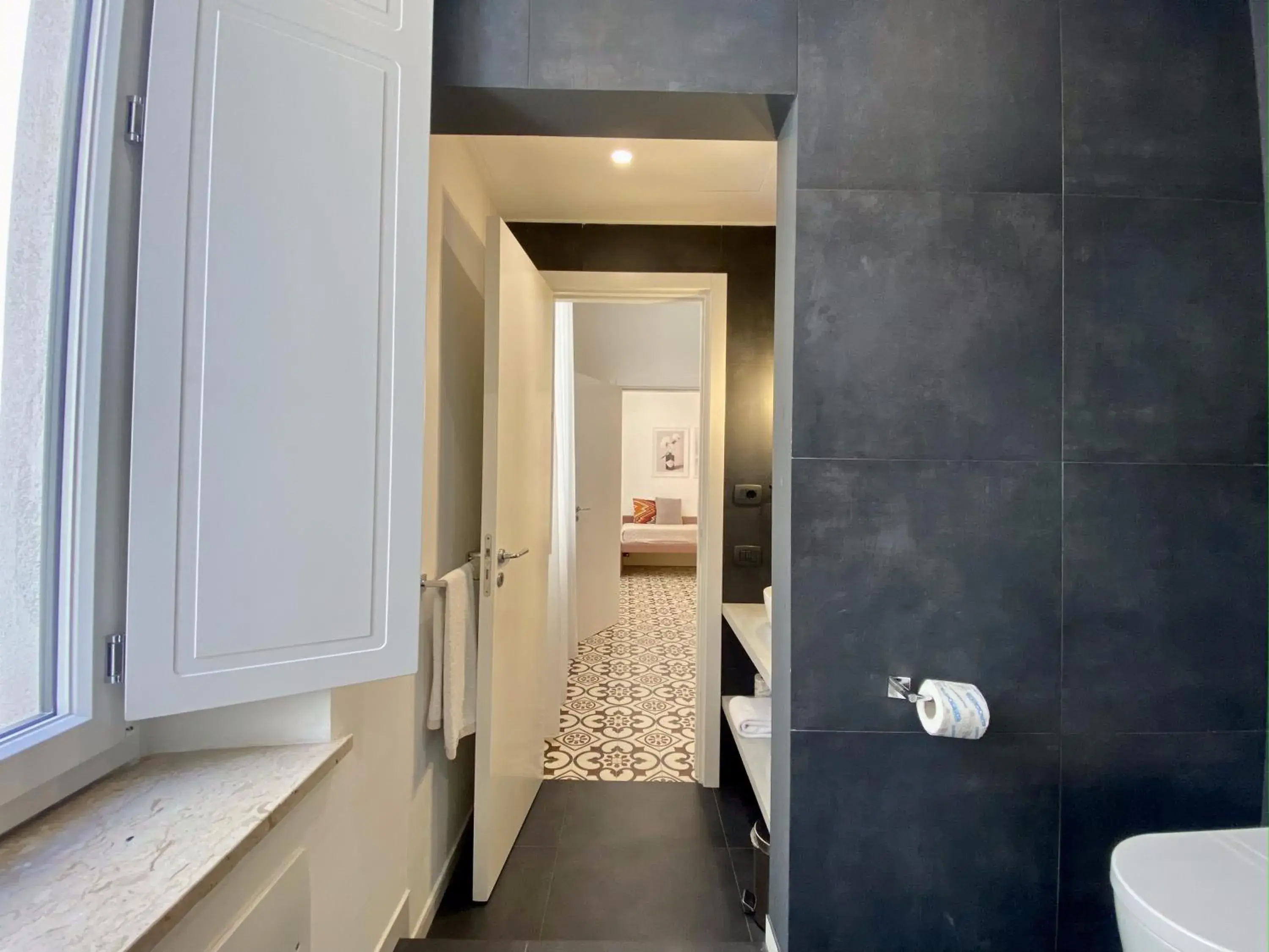 Bathroom in Badia Nuova Residence