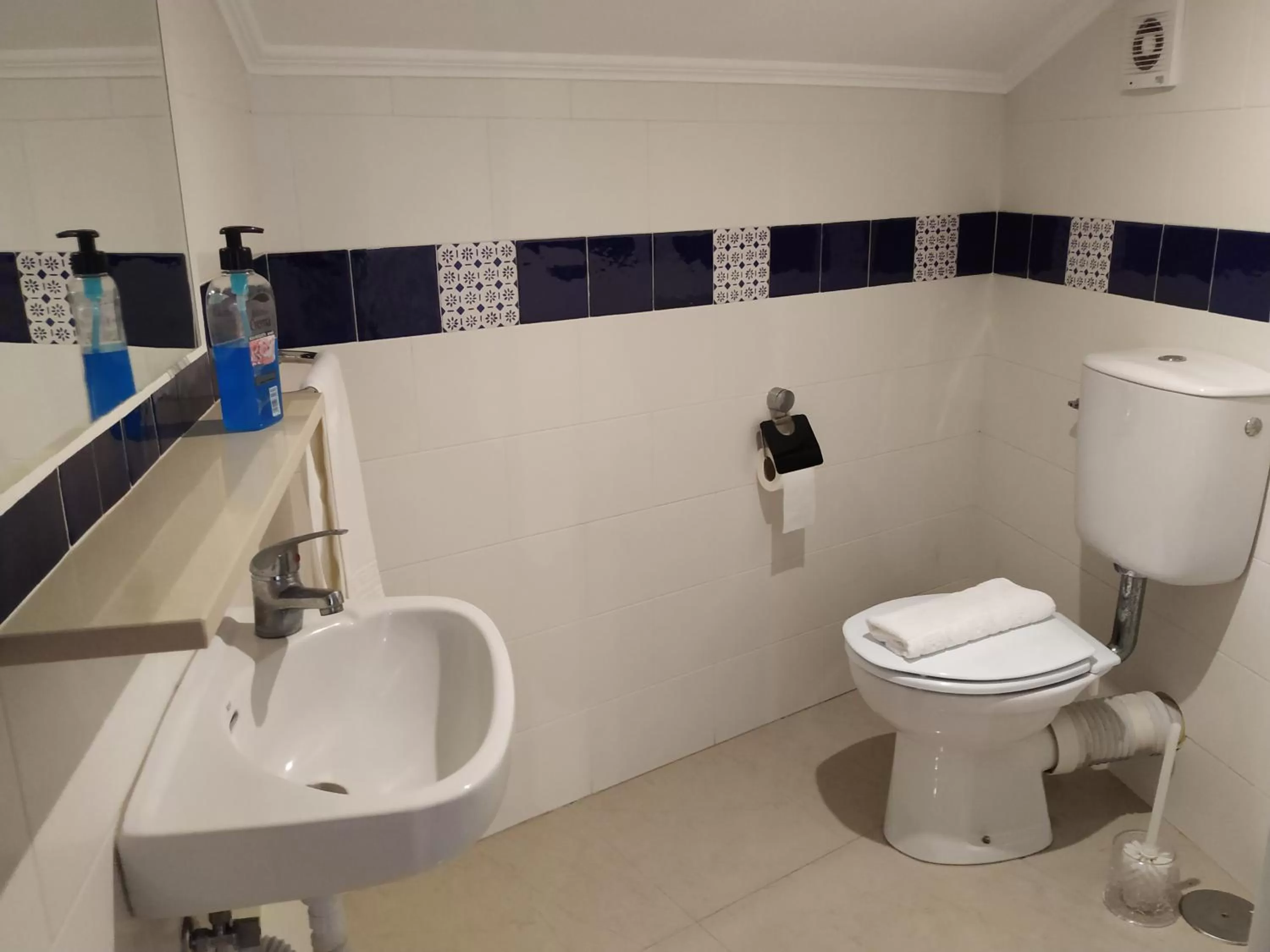 Bathroom in Costa & Isaias Apartamentos