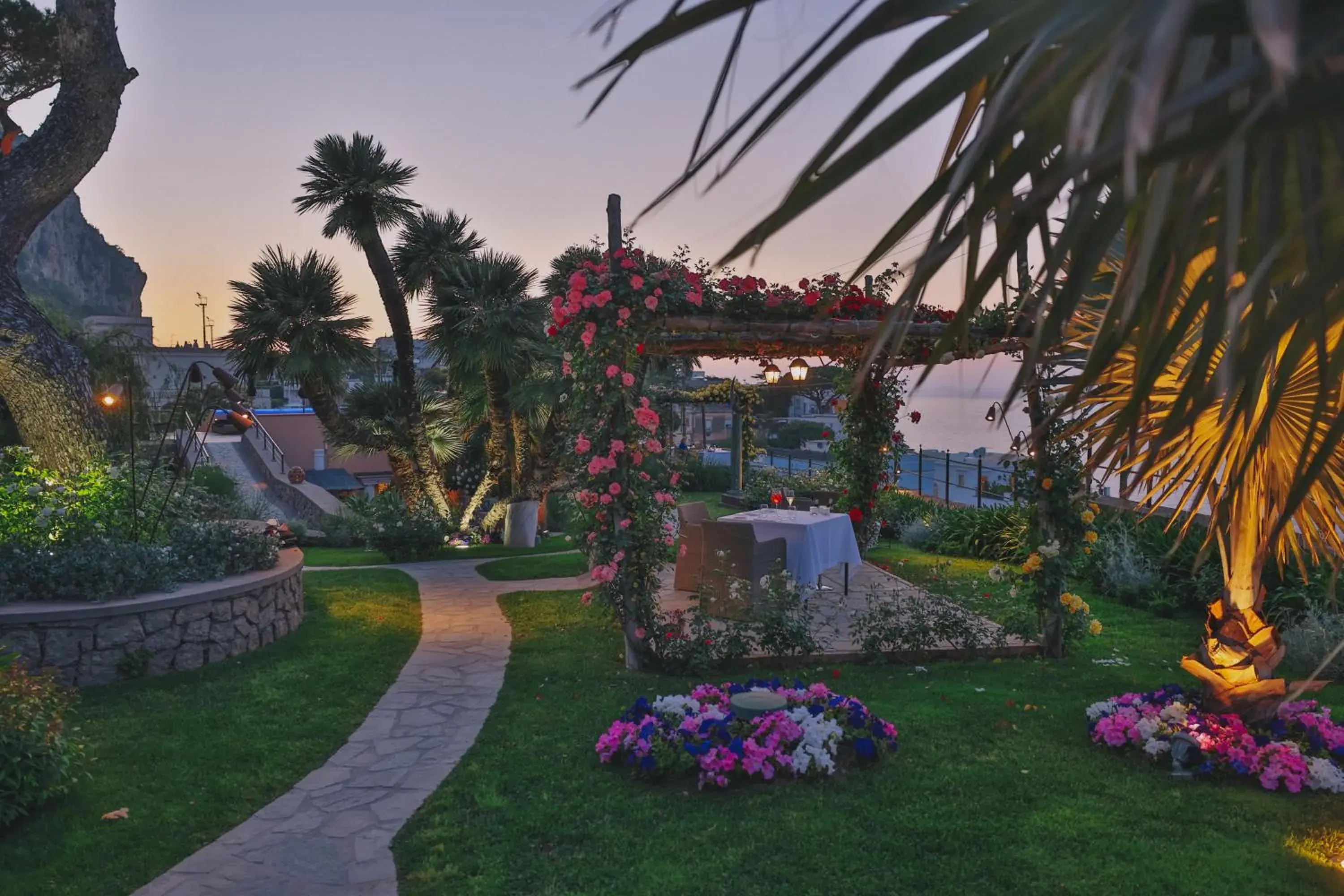 Garden in Villa Marina Capri Hotel & Spa