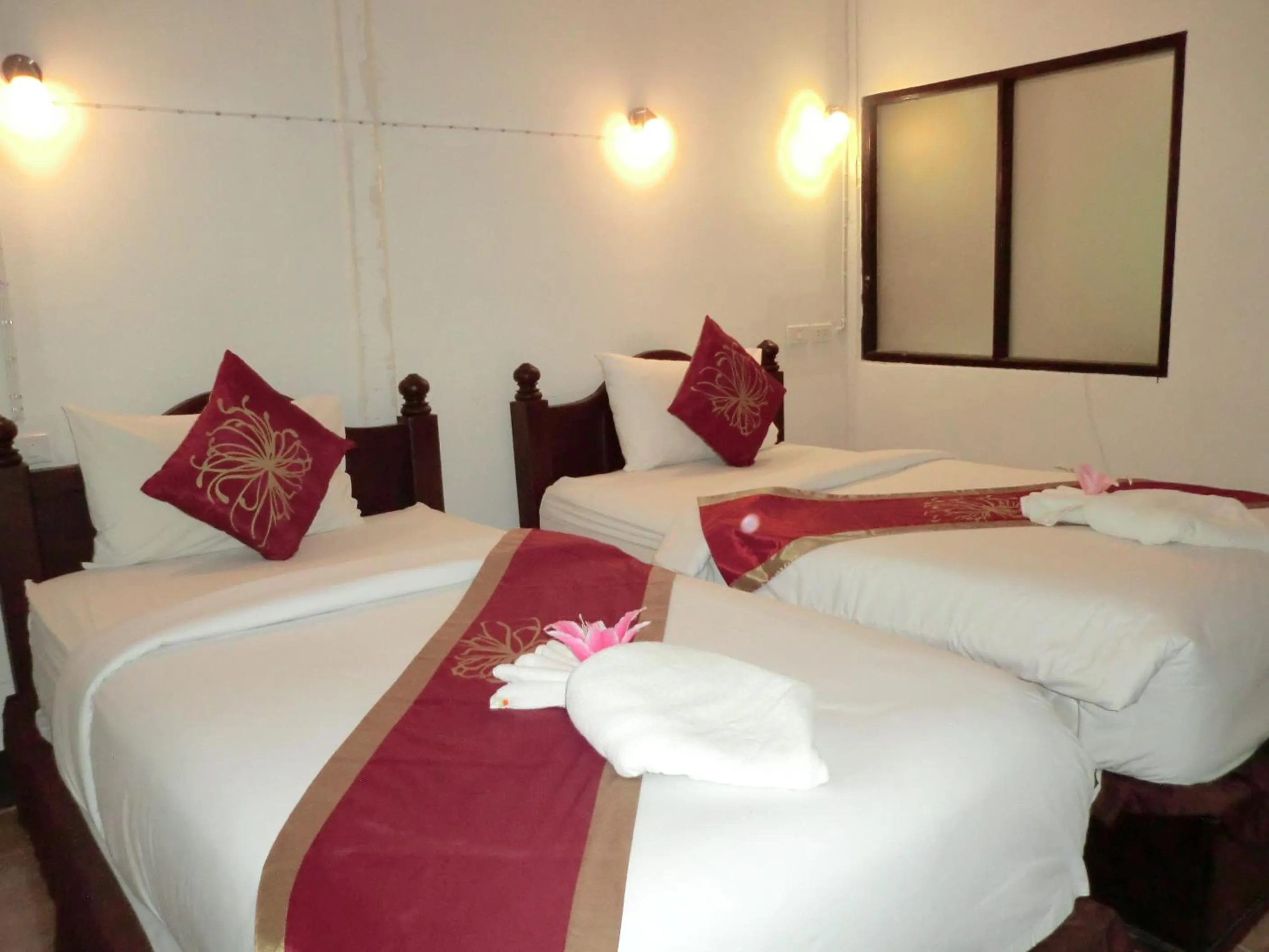 Bed in The Krabi Forest Homestay