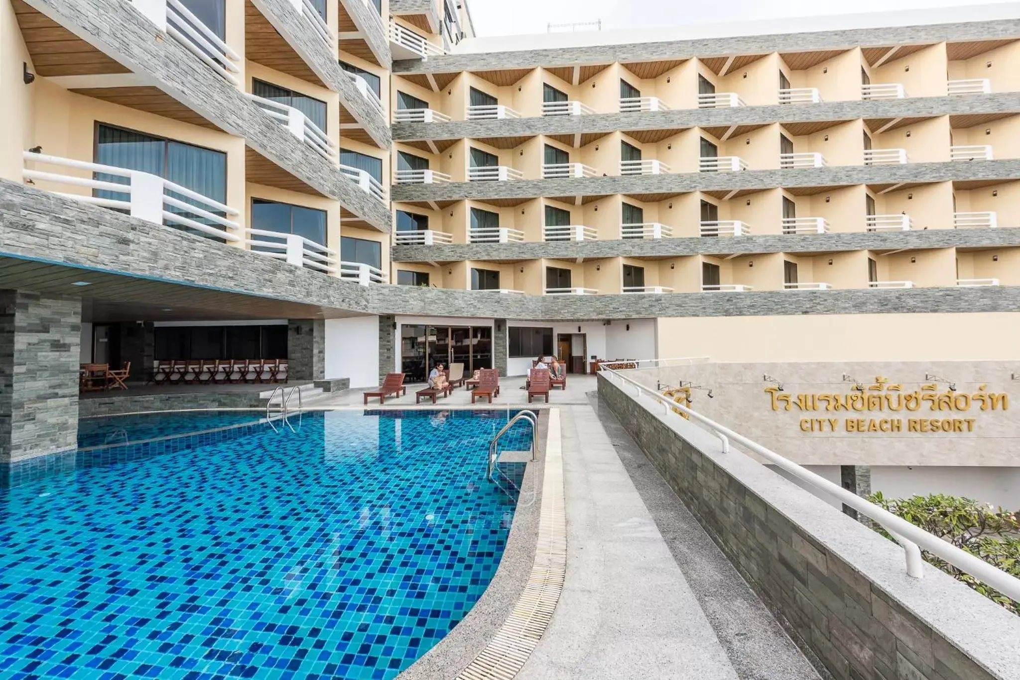 Swimming Pool in City Beach Resort