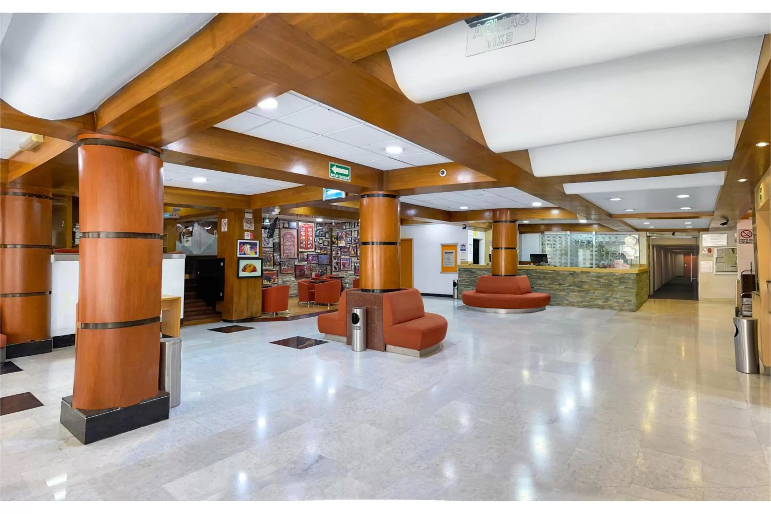 Lobby or reception in Hotel Palace México