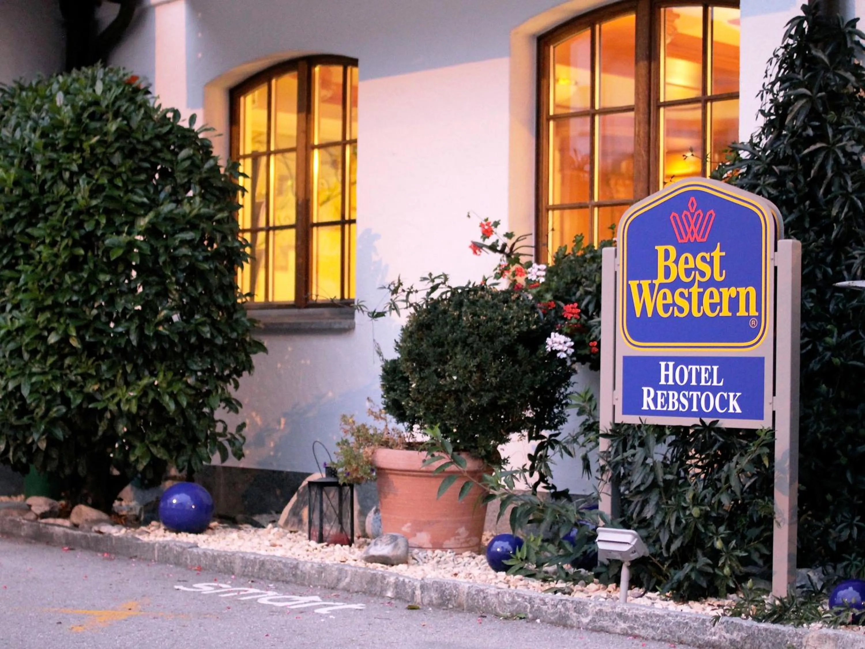 Property logo or sign in Best Western Hotel Rebstock
