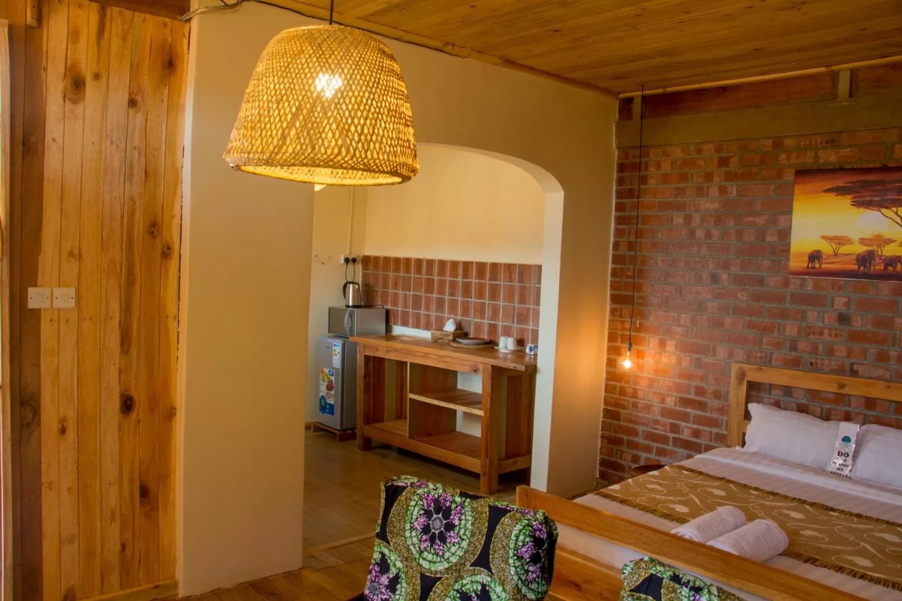 Kitchen/Kitchenette in Nile Front Cottages