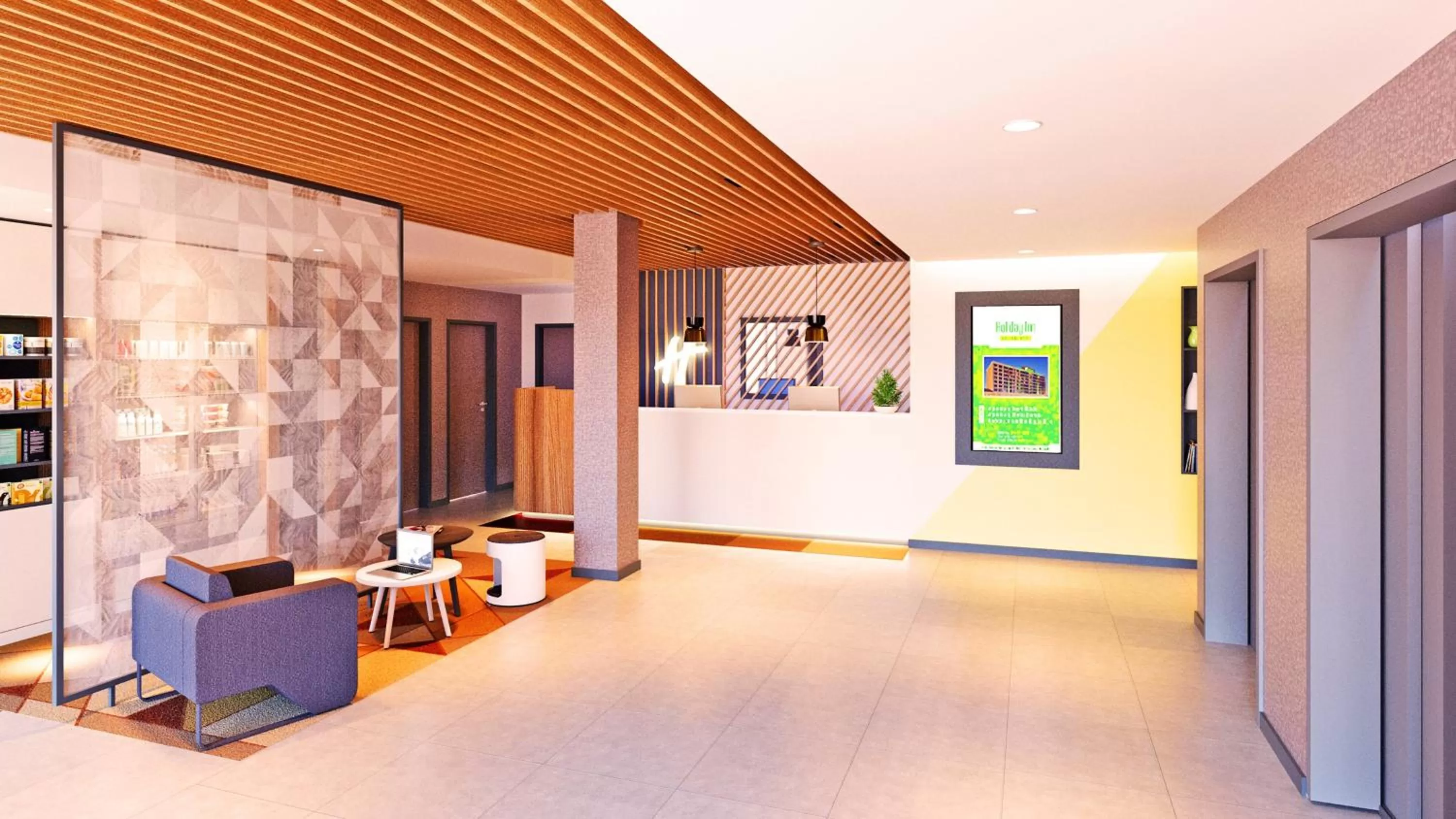 Lobby or reception in Holiday Inn - Eindhoven Airport by IHG