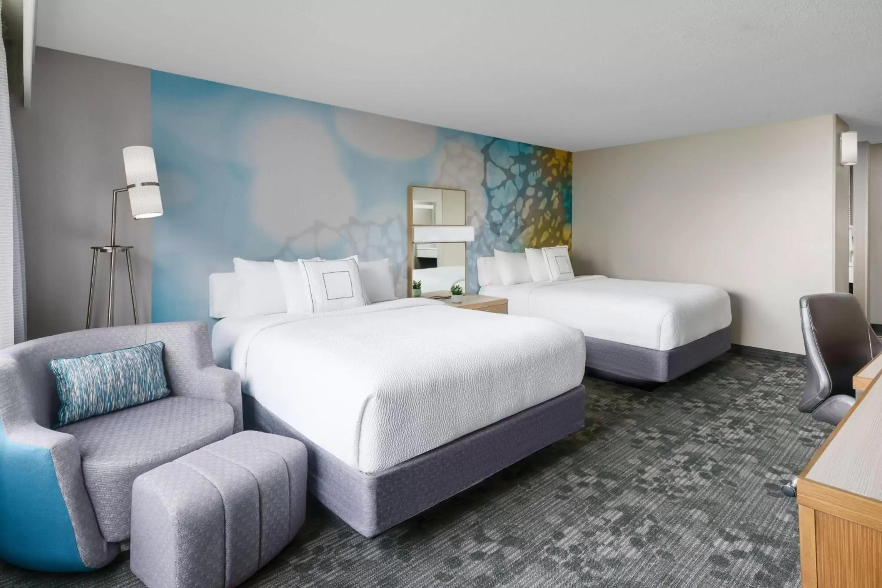 Photo of the whole room, Bed in Courtyard by Marriott Dallas Lewisville