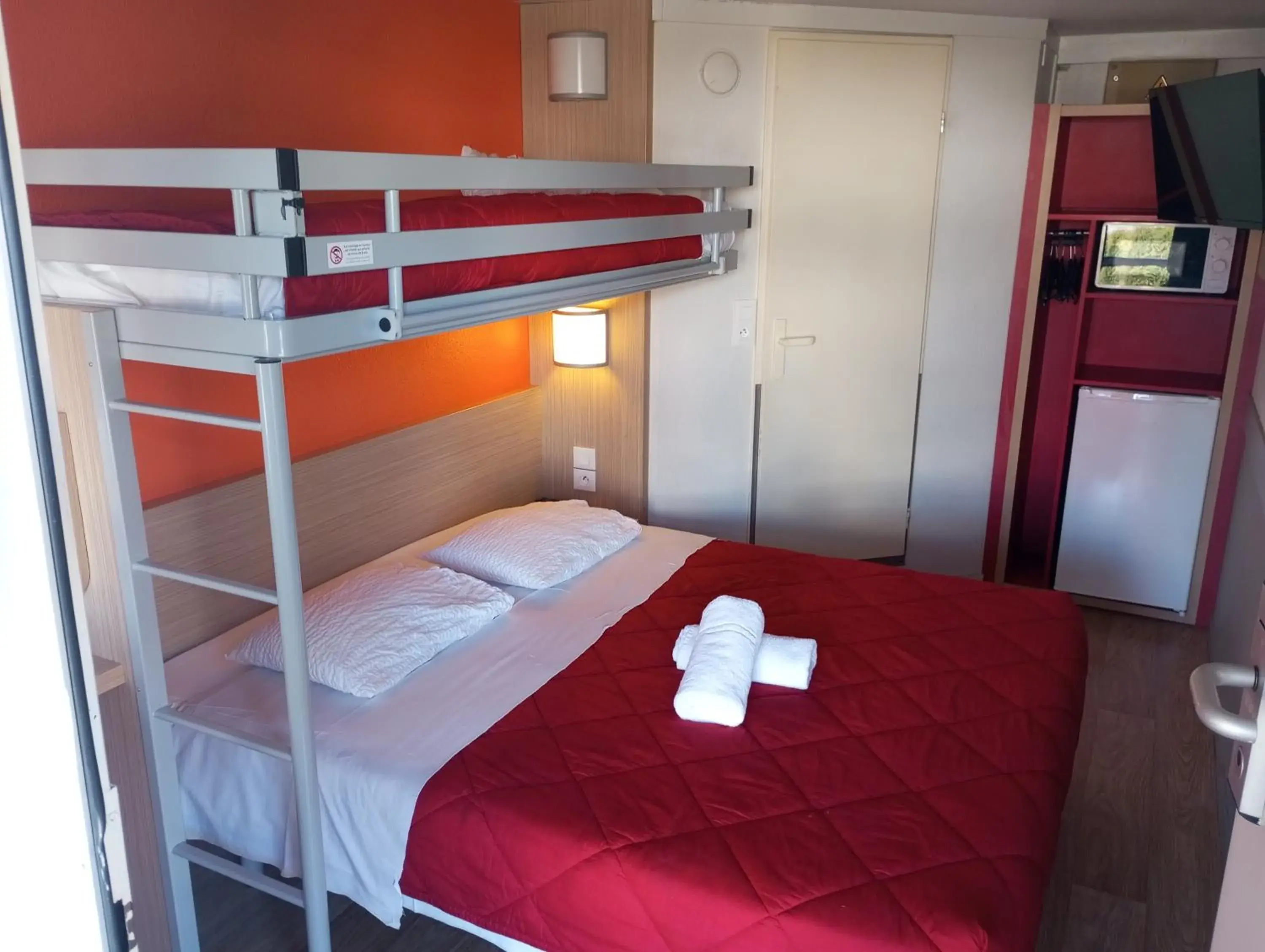 Bedroom, Bunk Bed in Premiere Classe Soissons