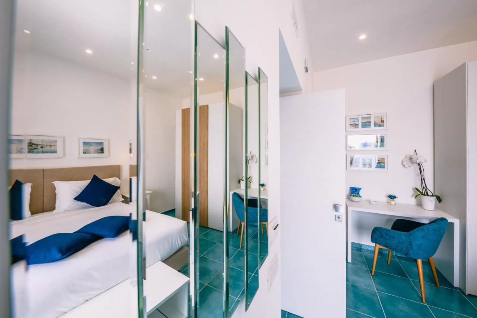 Decorative detail, Bed in Casa Dolce Casa Ravello