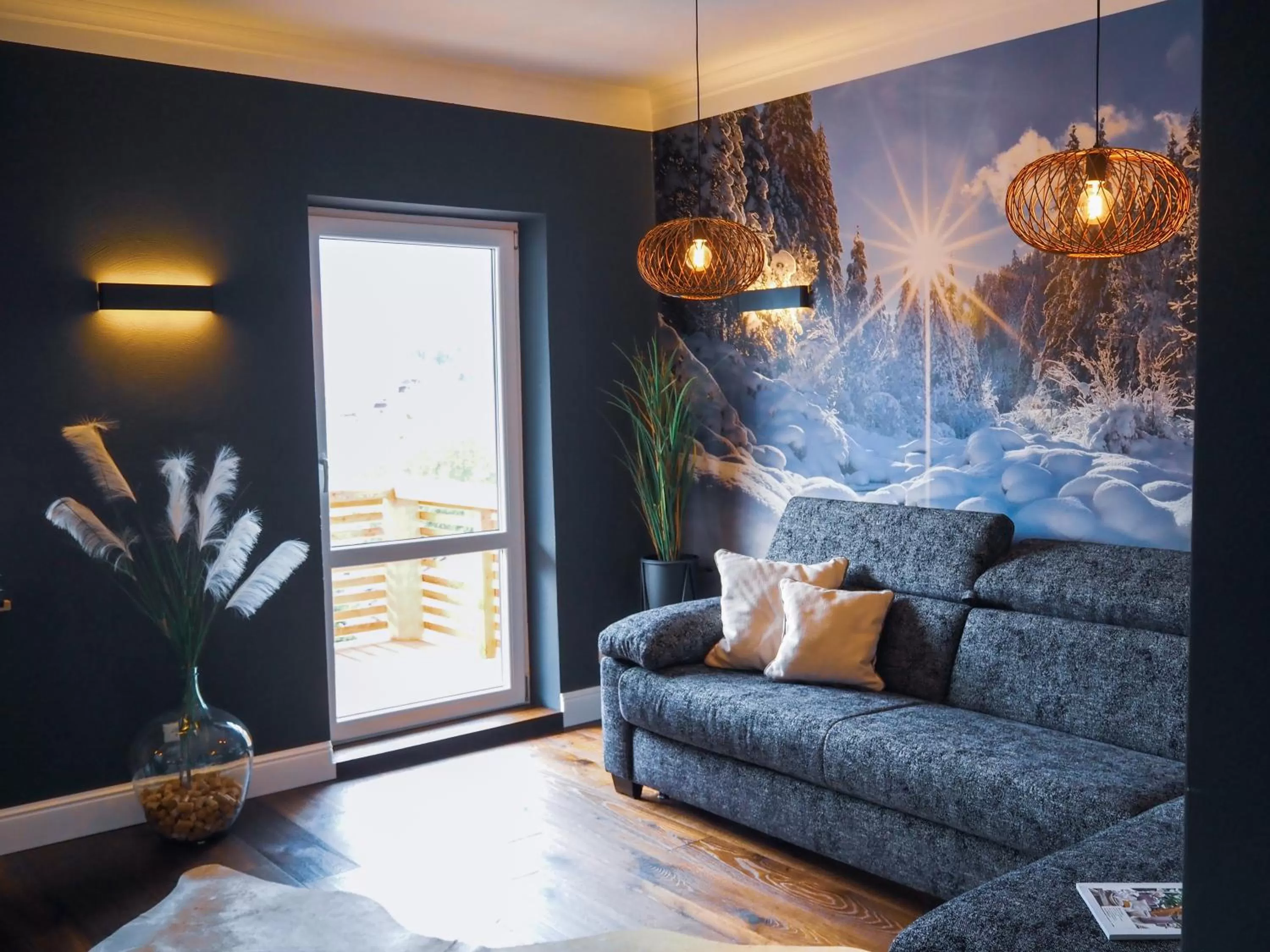 Living room in Sauna & Whirlpool - ALPENLIEBE APARTments