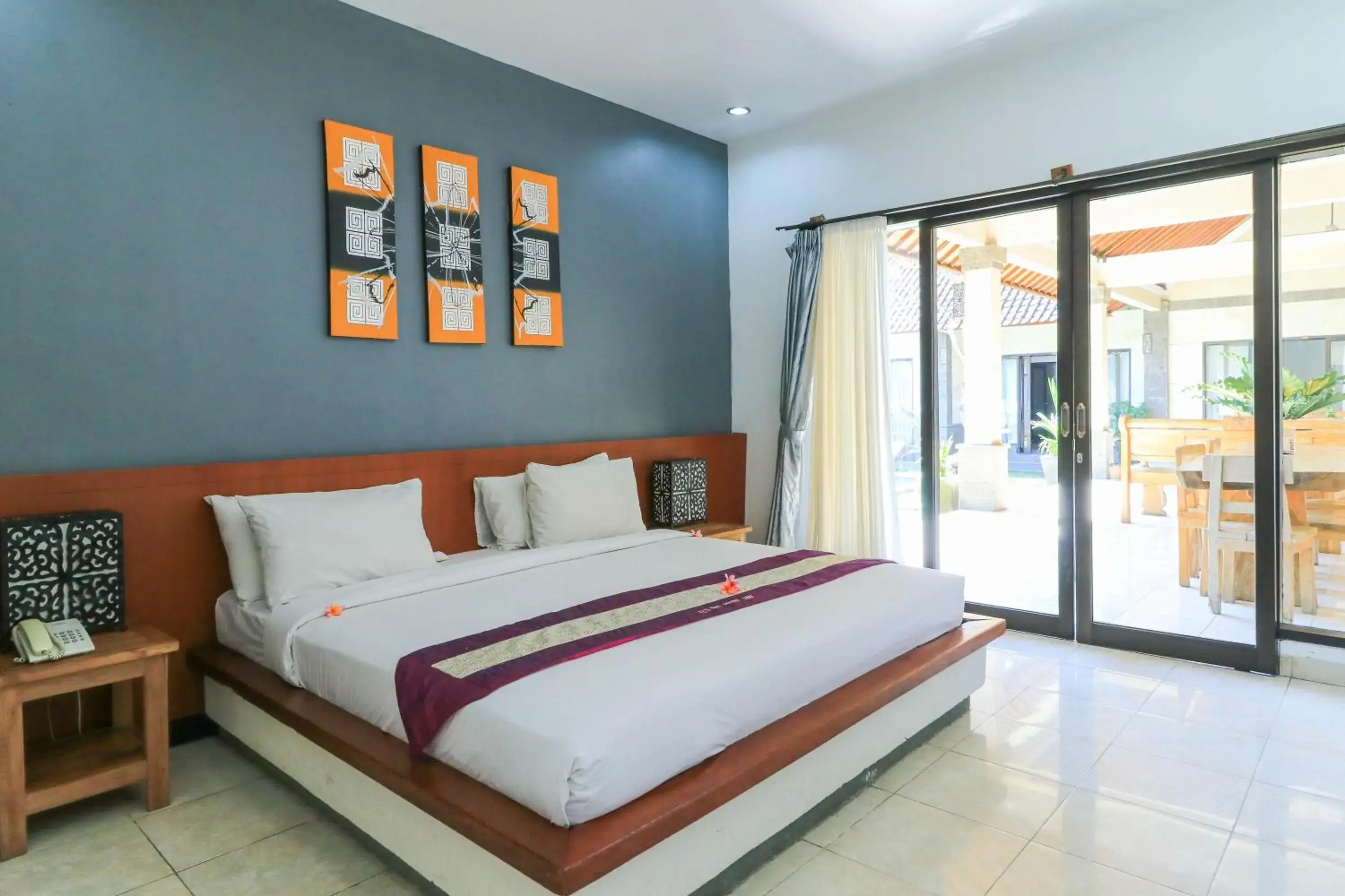 Bedroom, Bed in Bali Merita Villa